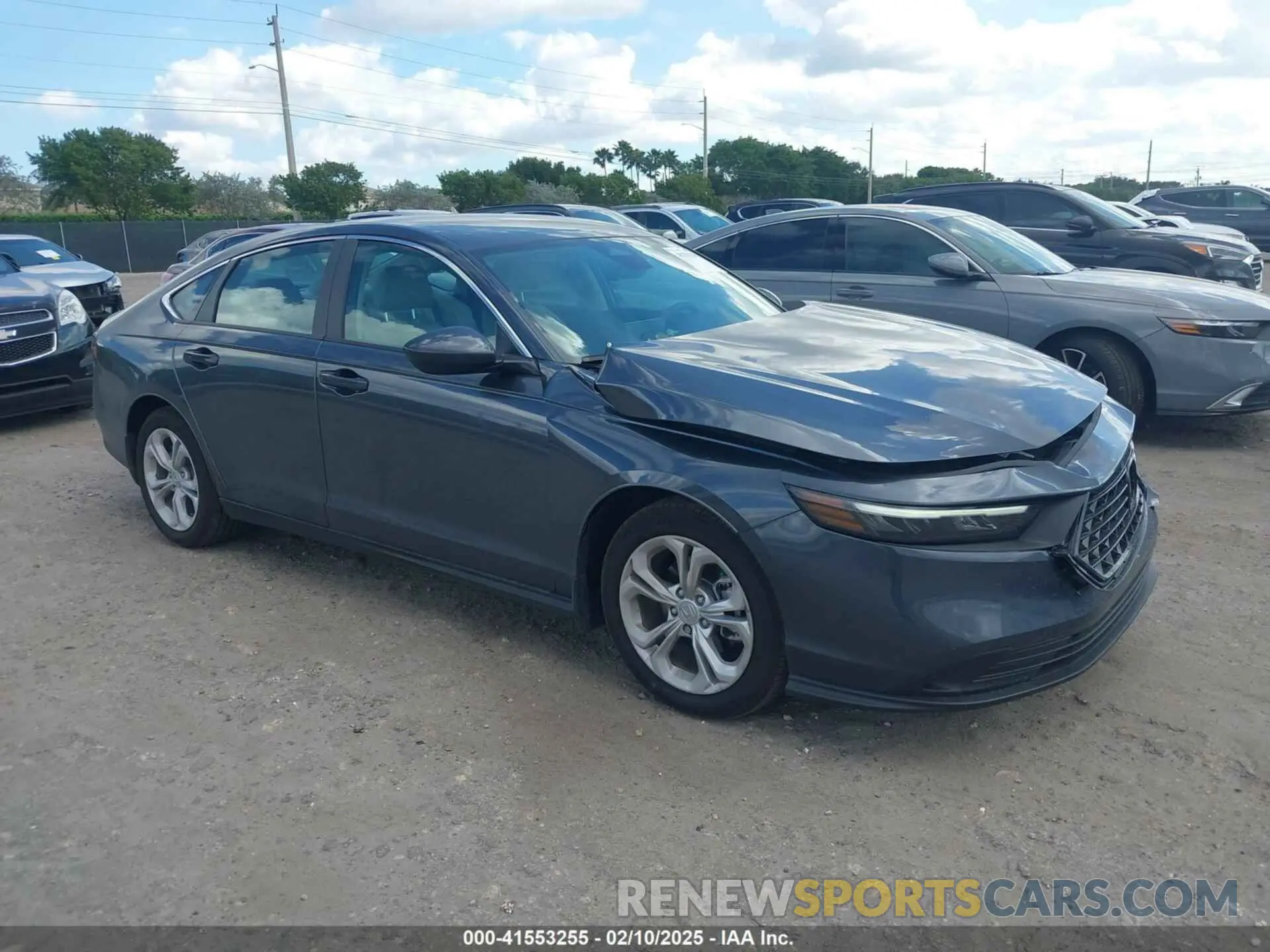 1 fotografías del automóvil dañado 1HGCY1F23SA001680 HONDA ACCORD 2025