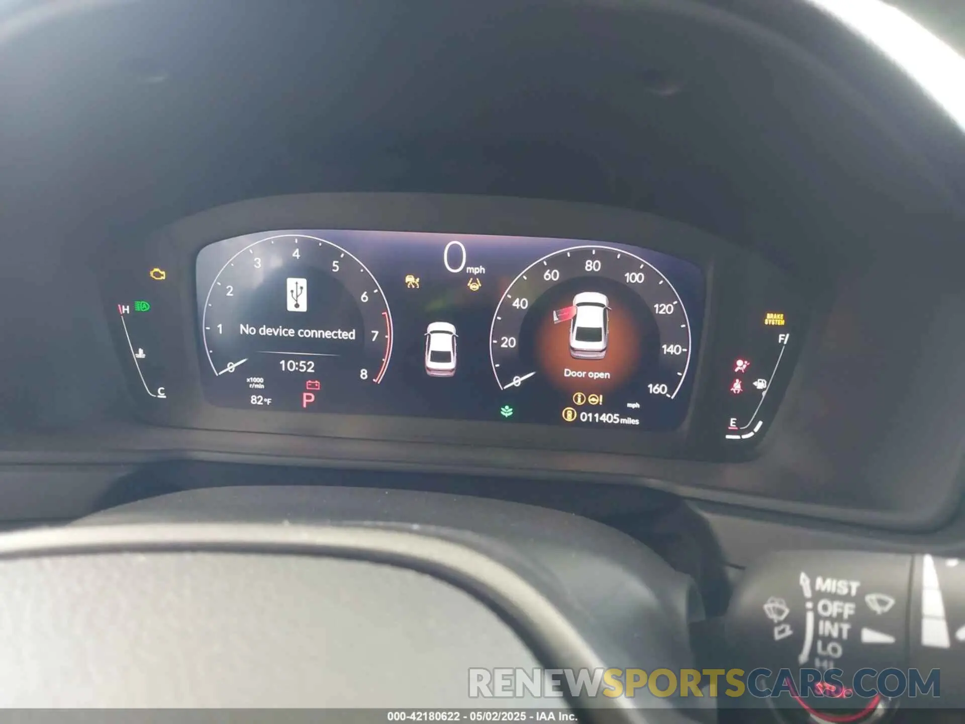 7 fotografías del automóvil dañado 1HGCY1F25SA014110 HONDA ACCORD 2025