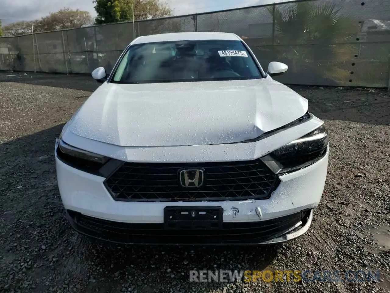 5 fotografías del automóvil dañado 1HGCY1F26SA016271 HONDA ACCORD 2025