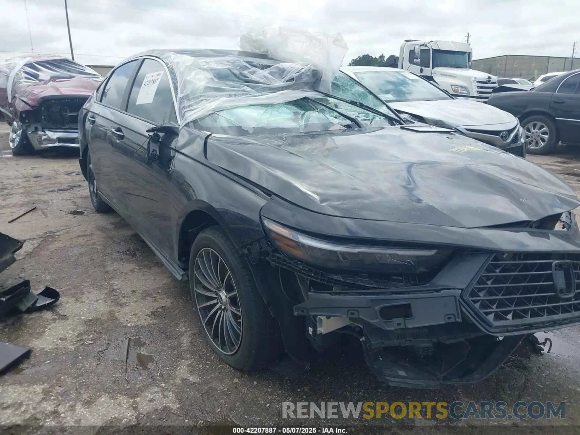 1 fotografías del automóvil dañado 1HGCY1F2XSA015253 HONDA ACCORD 2025