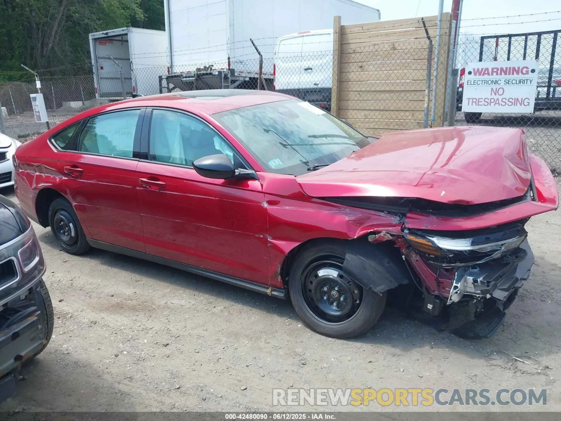 13 fotografías del automóvil dañado 1HGCY1F44SA018845 HONDA ACCORD 2025