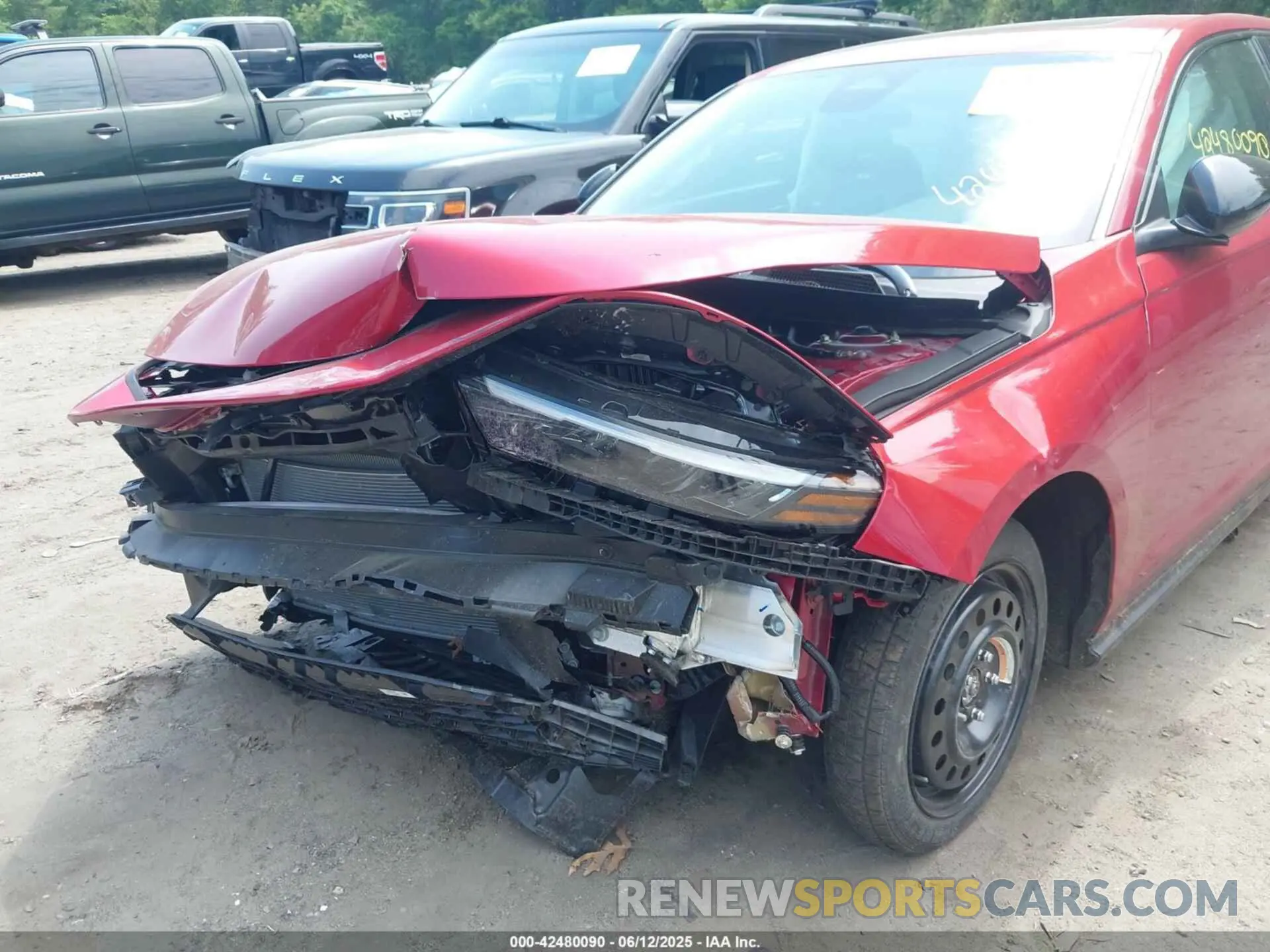 6 fotografías del automóvil dañado 1HGCY1F44SA018845 HONDA ACCORD 2025