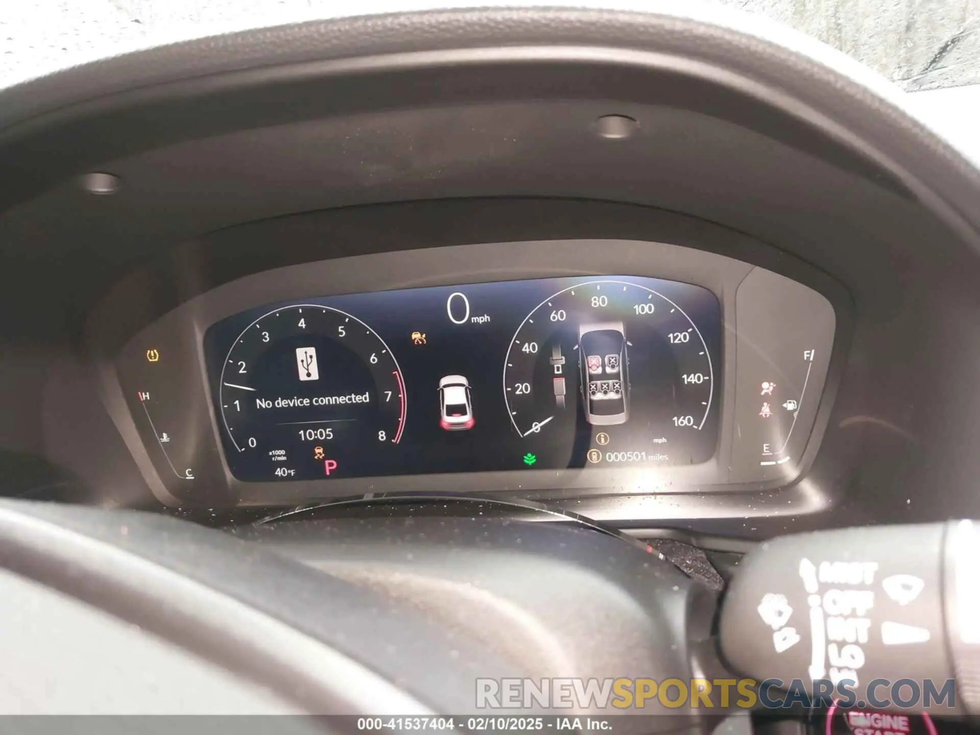 15 fotografías del automóvil dañado 1HGCY1F49SA000034 HONDA ACCORD 2025