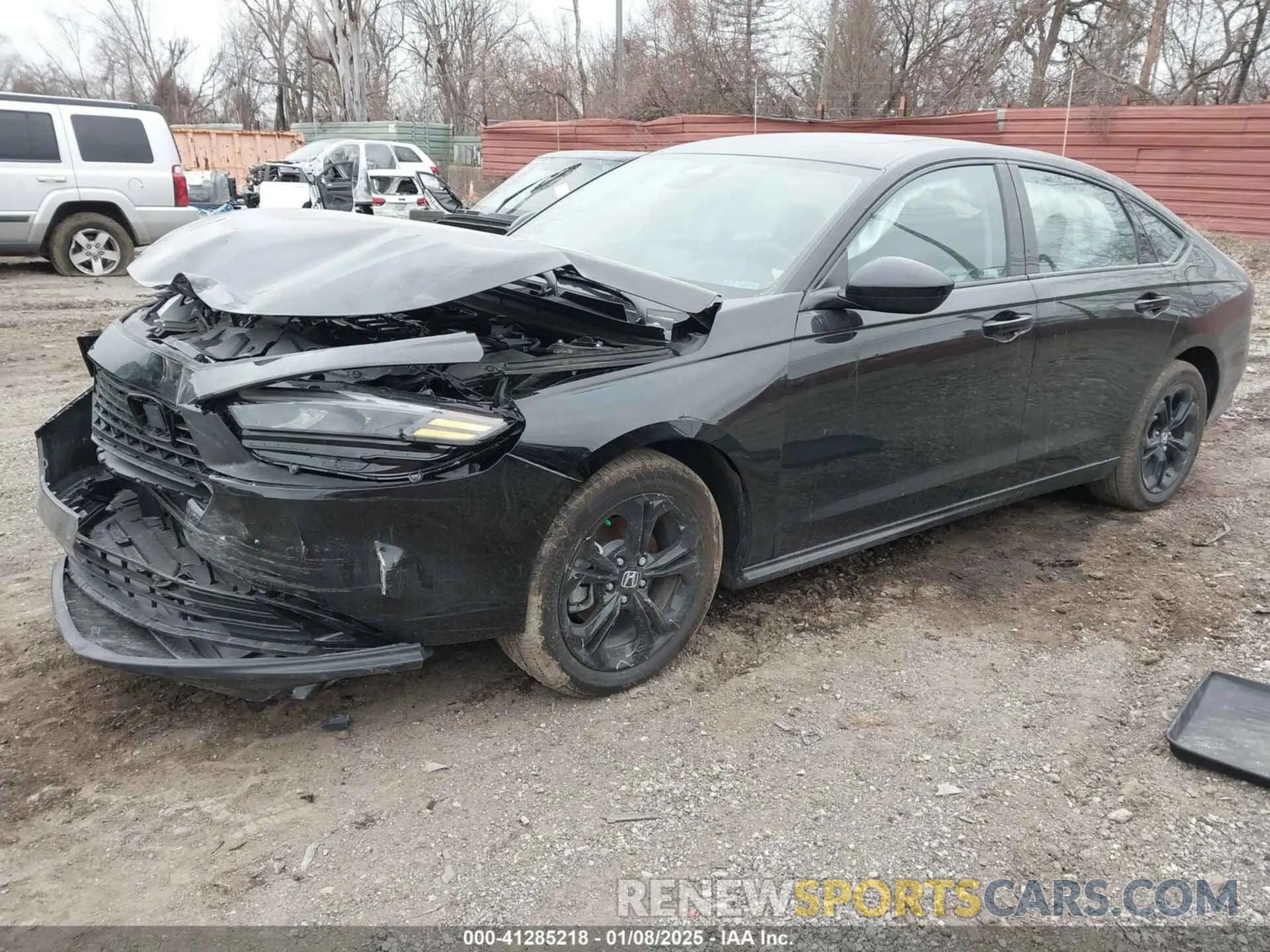 2 fotografías del automóvil dañado 1HGCY1F49SA002219 HONDA ACCORD 2025