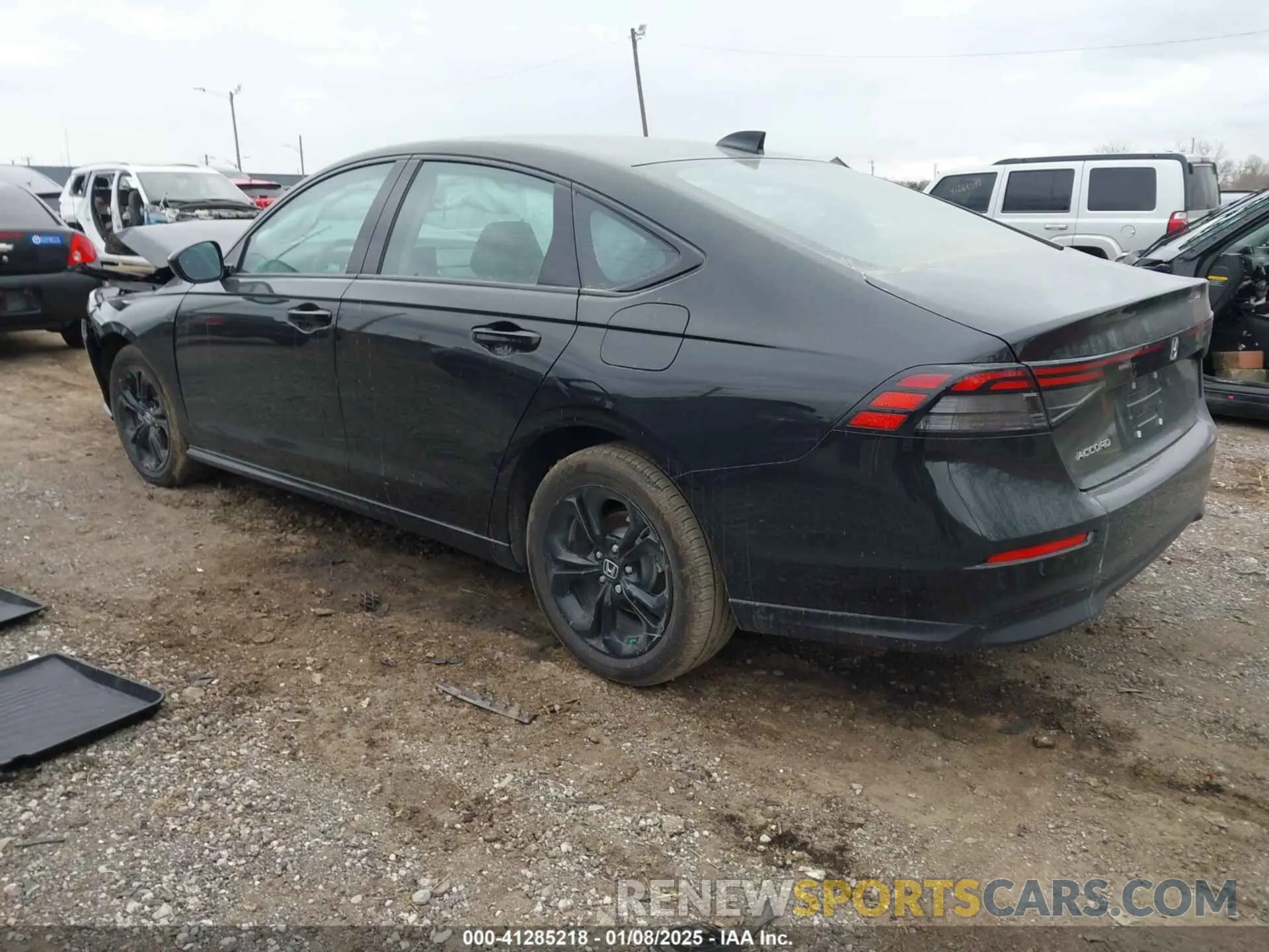 3 fotografías del automóvil dañado 1HGCY1F49SA002219 HONDA ACCORD 2025