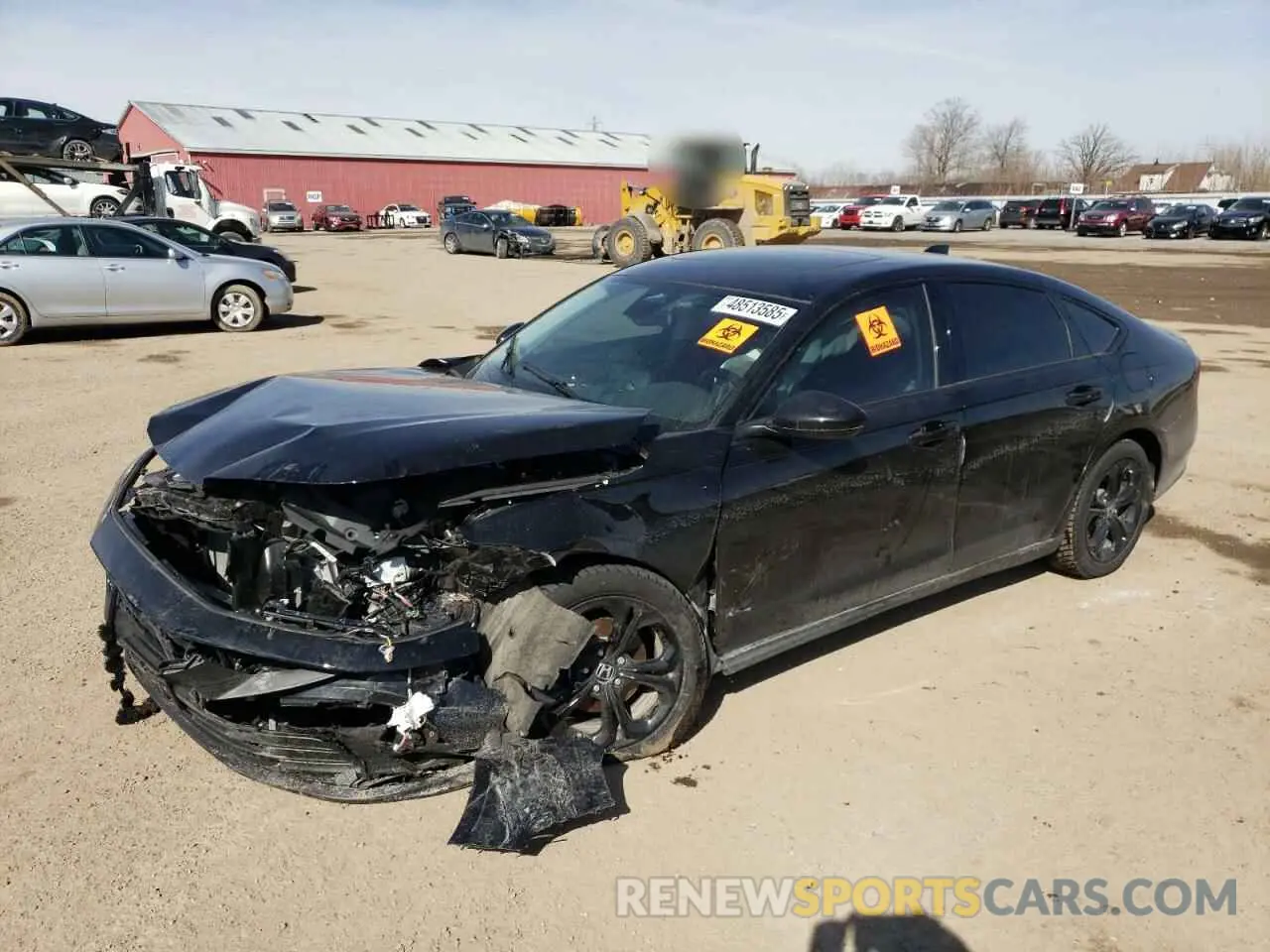 1 fotografías del automóvil dañado 1HGCY1F4XSA800003 HONDA ACCORD 2025