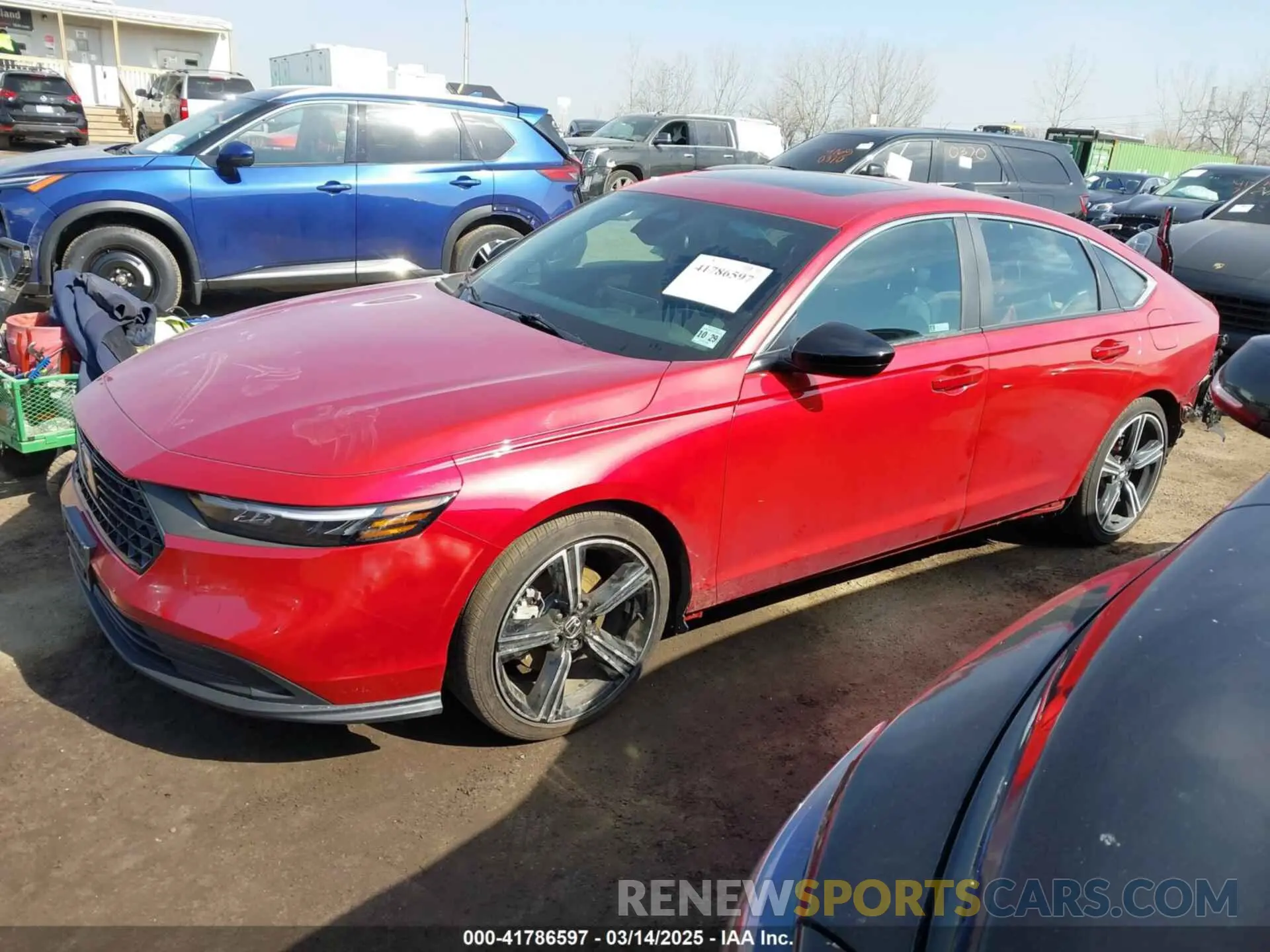2 fotografías del automóvil dañado 1HGCY2F51SA000432 HONDA ACCORD 2025