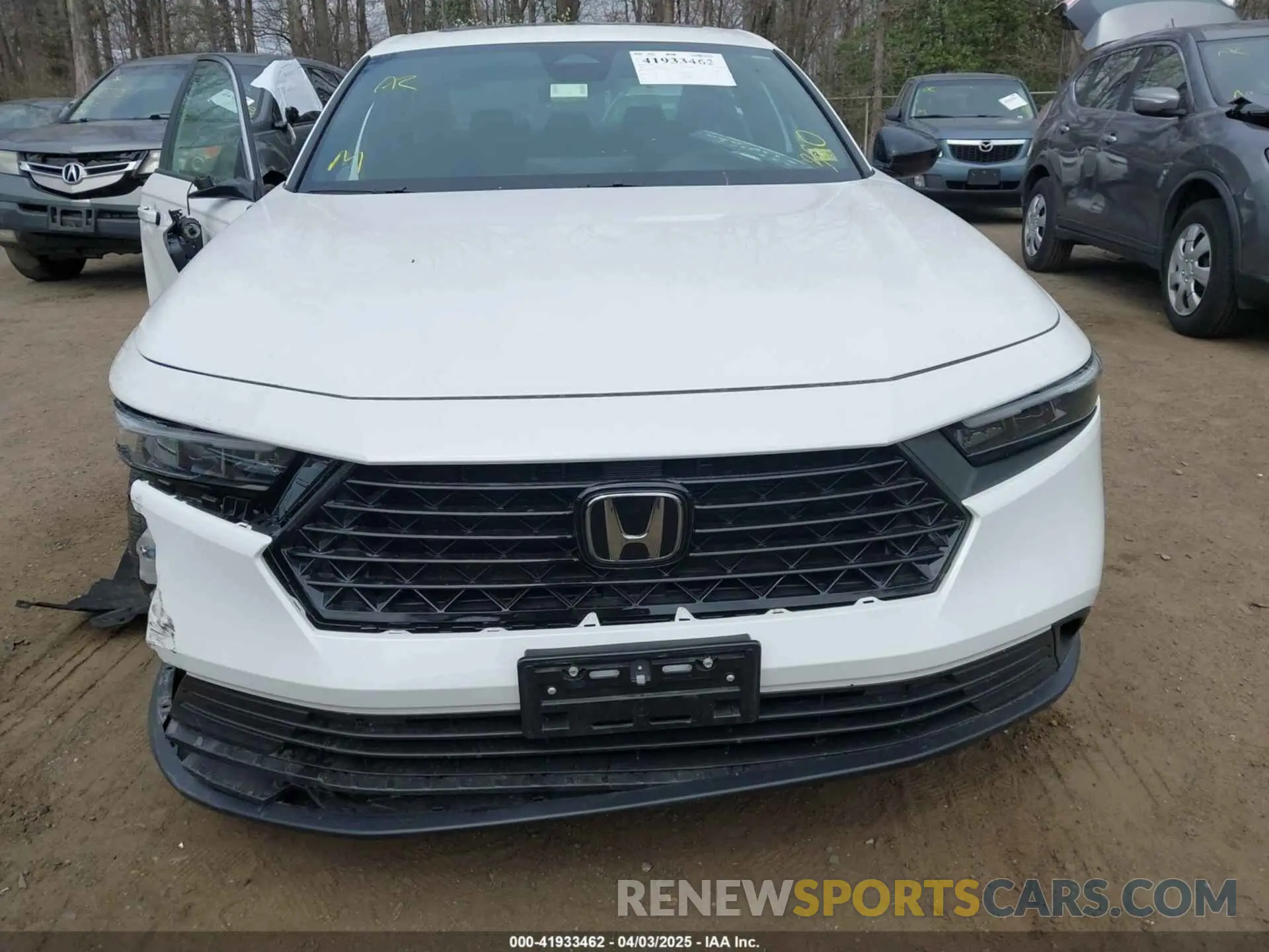 11 fotografías del automóvil dañado 1HGCY2F51SA001516 HONDA ACCORD 2025