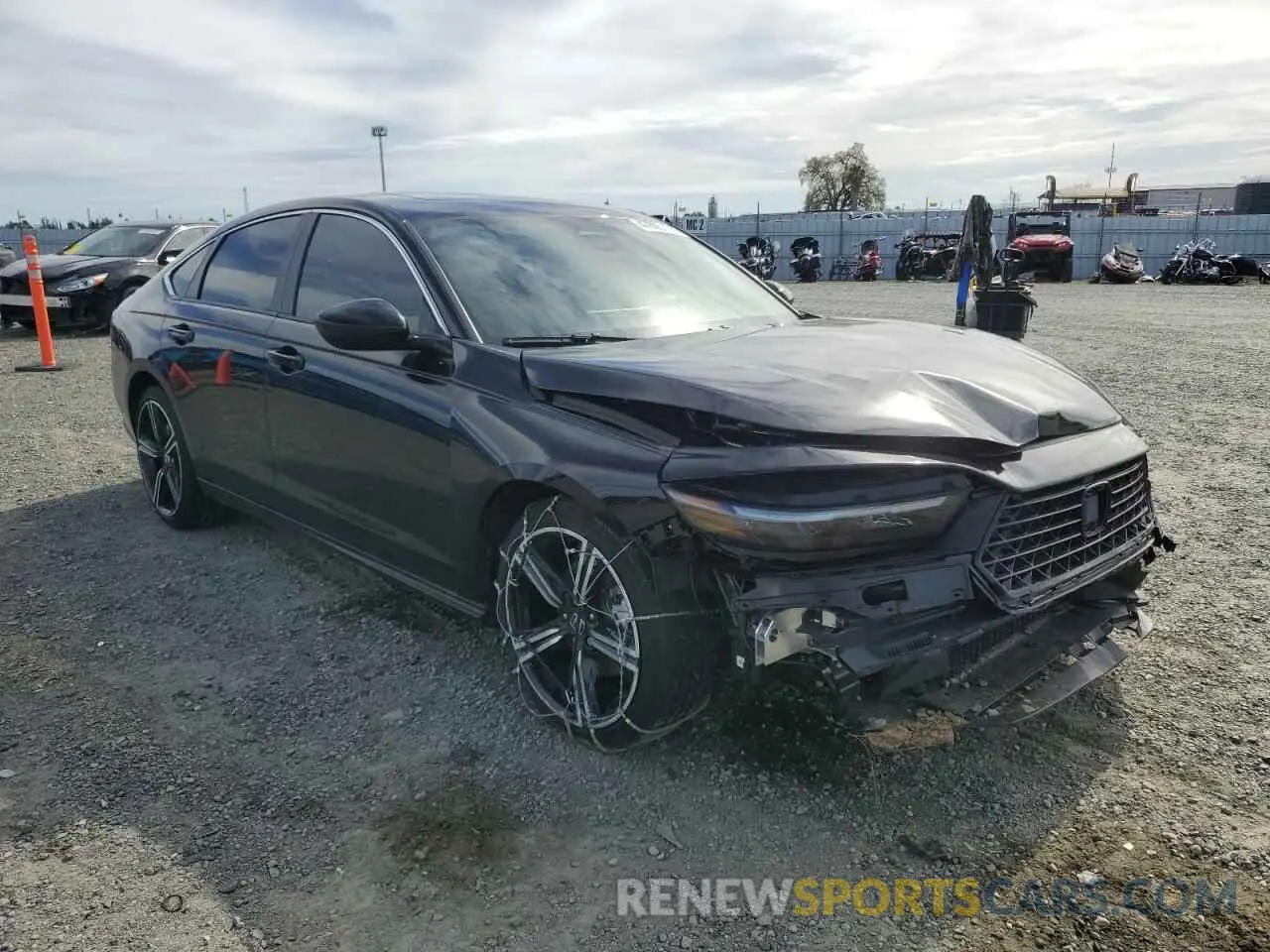 4 fotografías del automóvil dañado 1HGCY2F52SA019510 HONDA ACCORD 2025