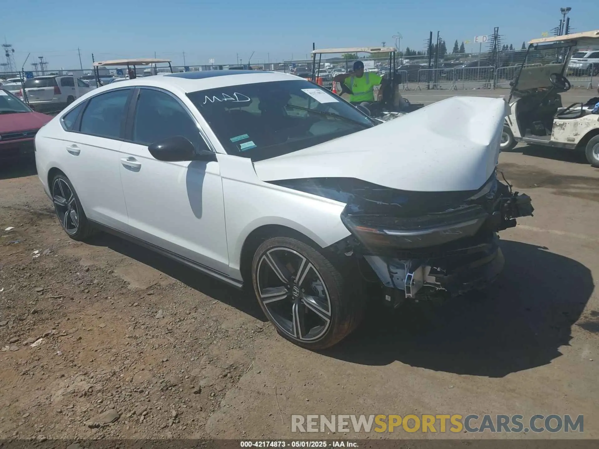 1 fotografías del automóvil dañado 1HGCY2F54SA033666 HONDA ACCORD 2025