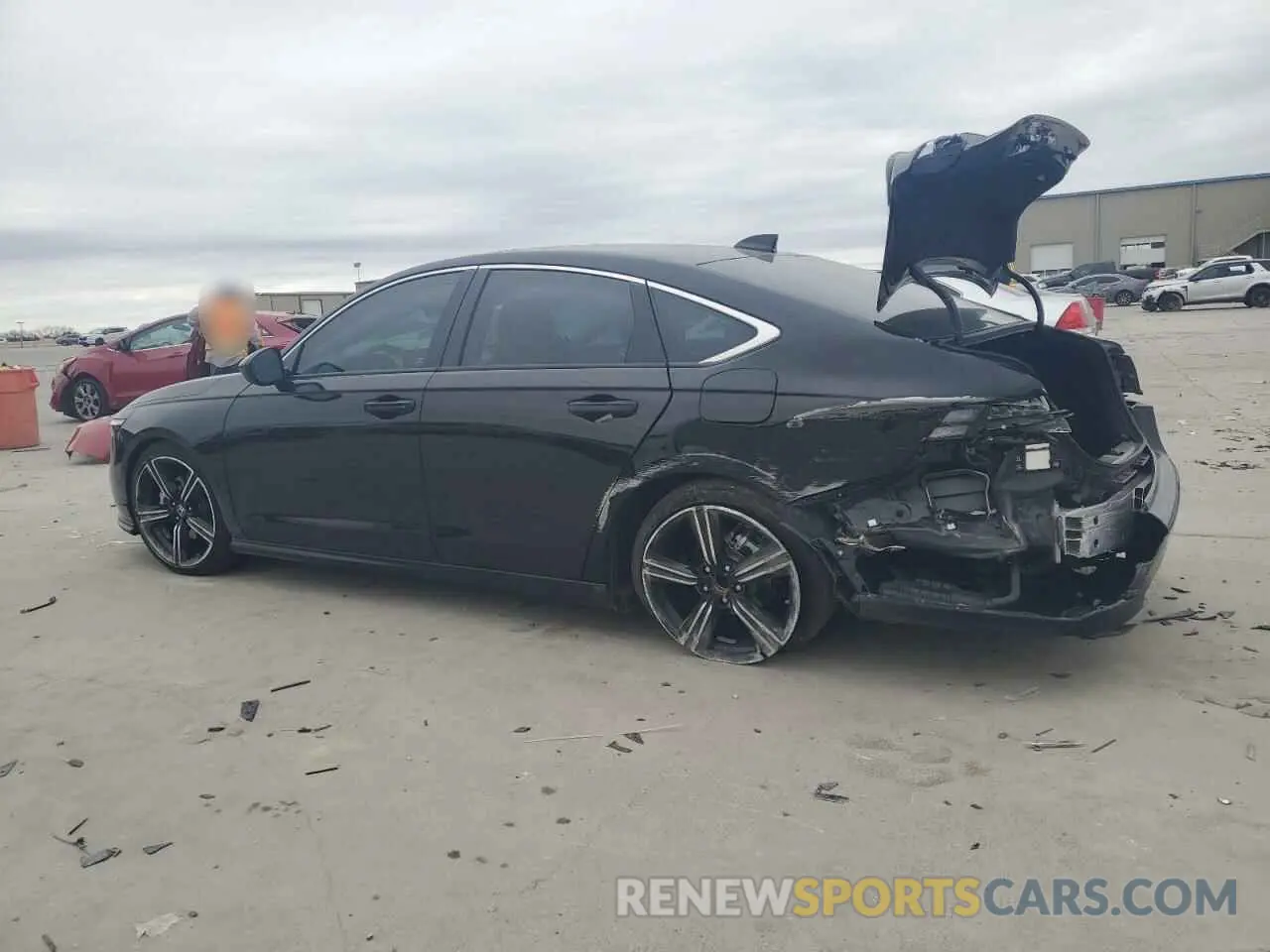 2 fotografías del automóvil dañado 1HGCY2F55SA005262 HONDA ACCORD 2025