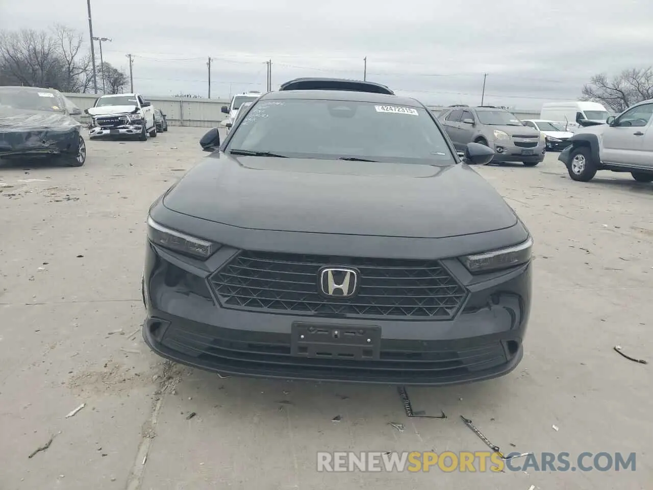 5 fotografías del automóvil dañado 1HGCY2F55SA005262 HONDA ACCORD 2025