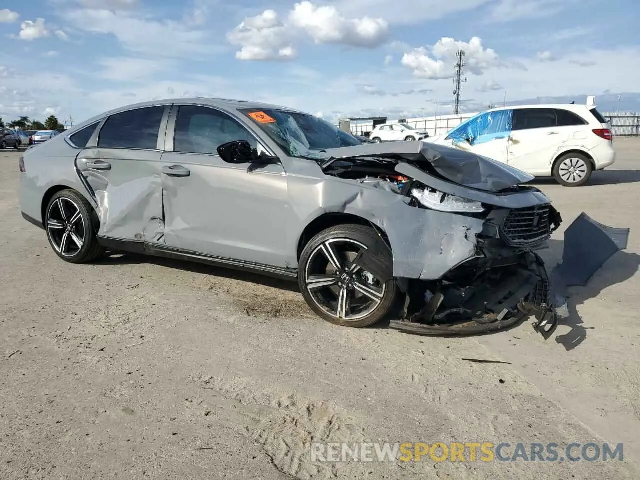 4 fotografías del automóvil dañado 1HGCY2F55SA025608 HONDA ACCORD 2025