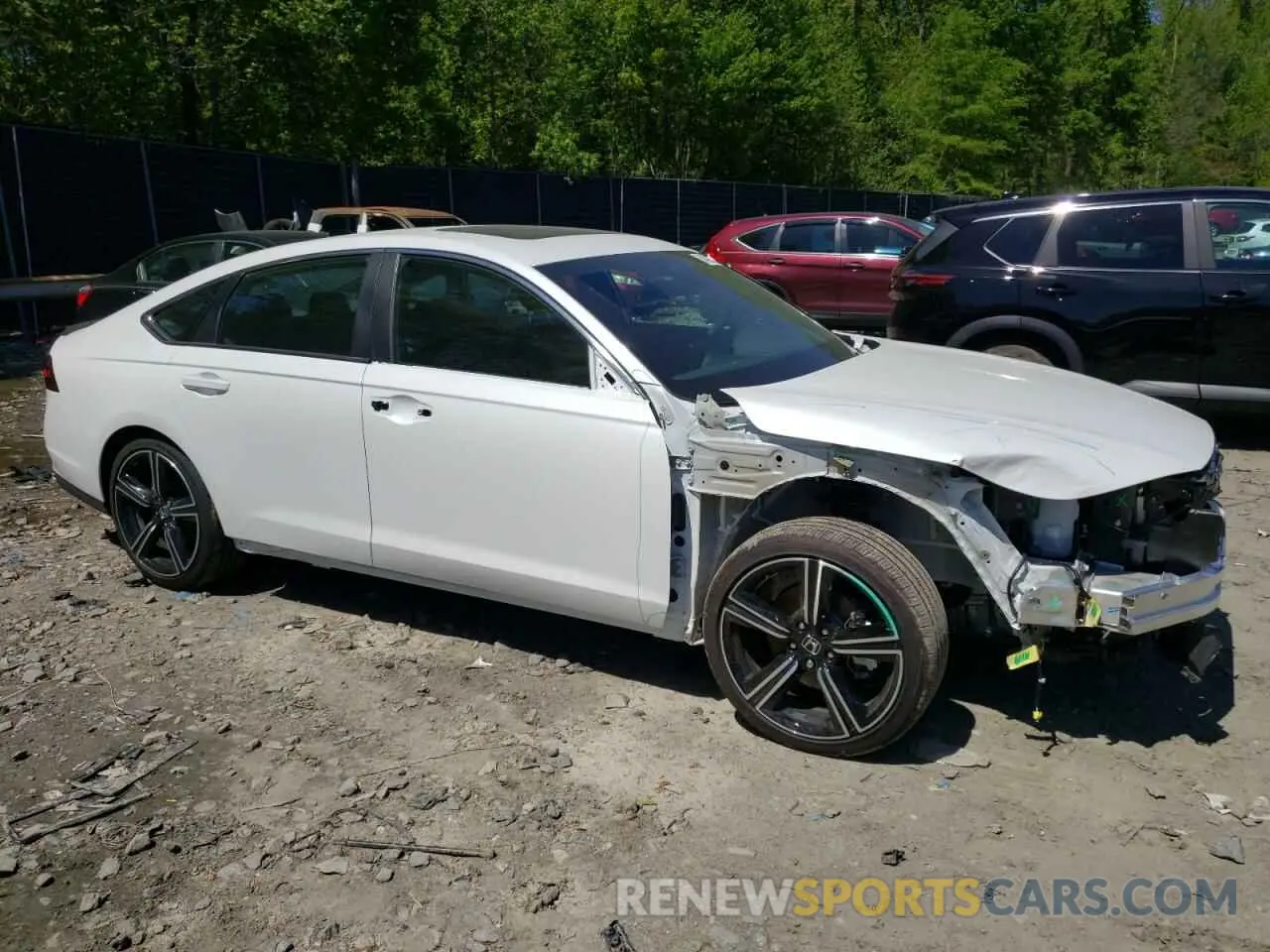 4 fotografías del automóvil dañado 1HGCY2F59SA017561 HONDA ACCORD 2025