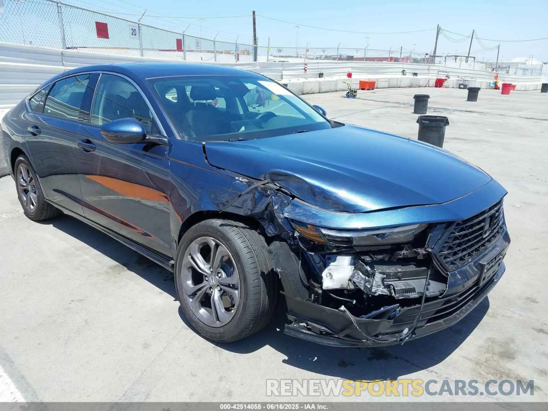 6 fotografías del automóvil dañado 1HGCY2F63SA036292 HONDA ACCORD 2025