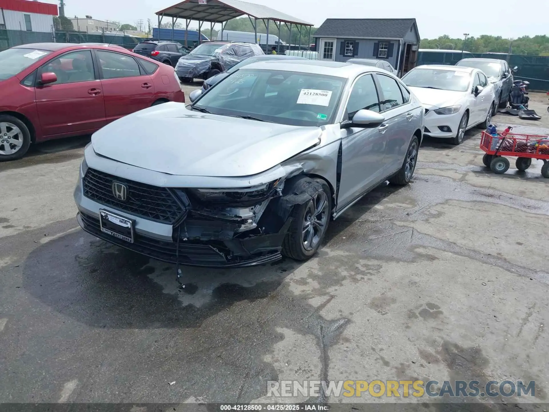 2 fotografías del automóvil dañado 1HGCY2F65SA036309 HONDA ACCORD 2025