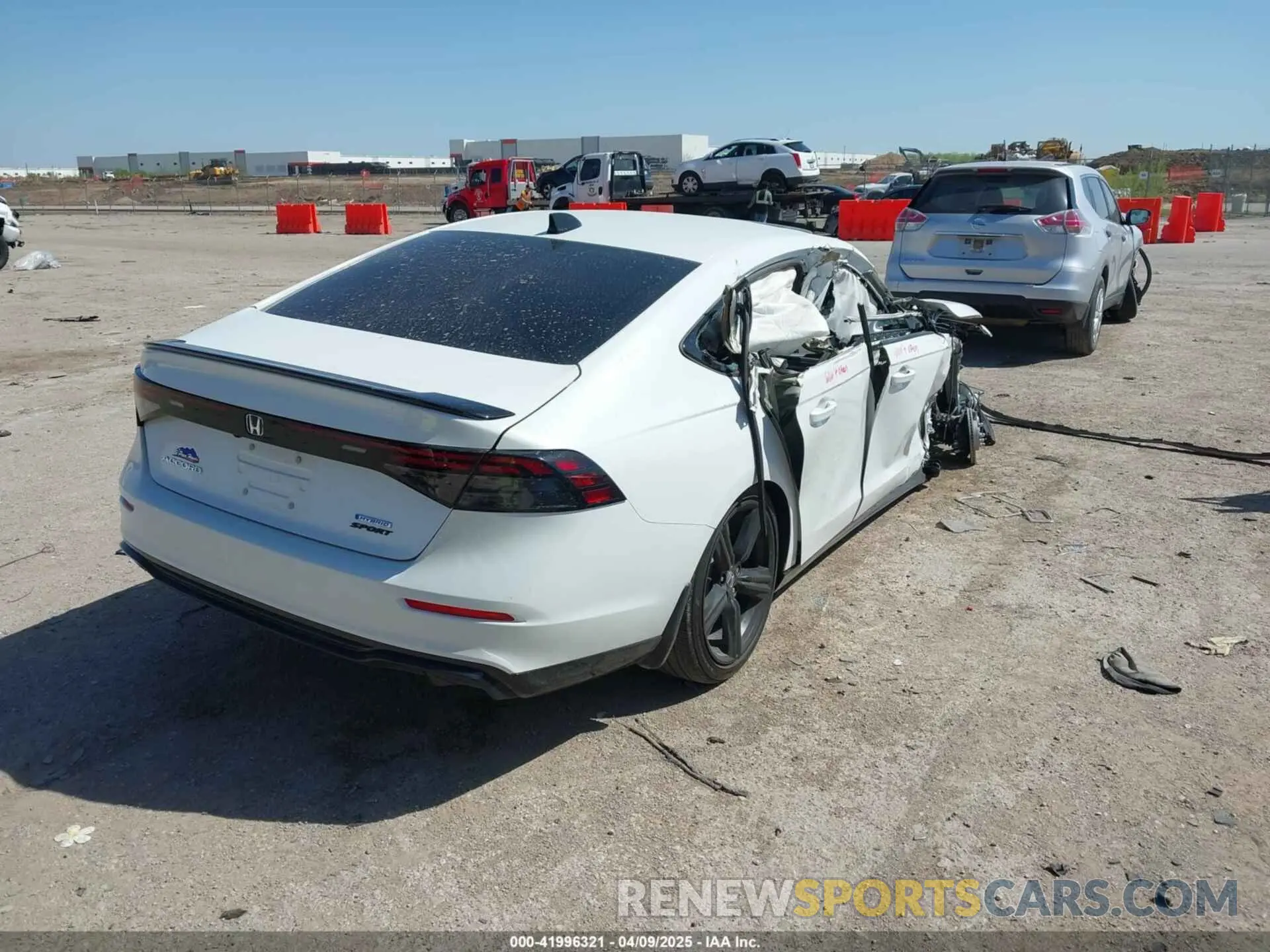 4 fotografías del automóvil dañado 1HGCY2F79SA020350 HONDA ACCORD 2025