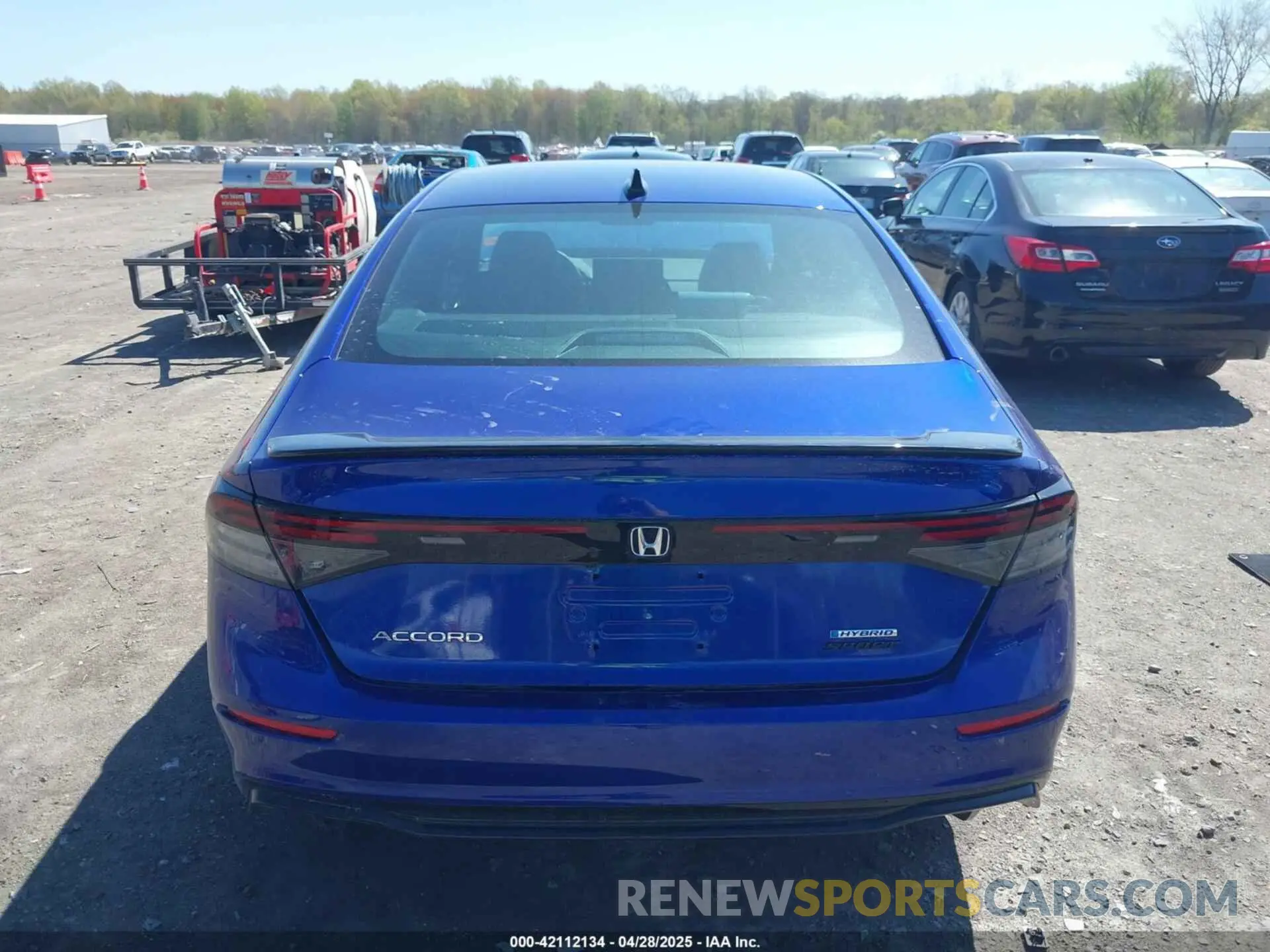 16 fotografías del automóvil dañado 1HGCY2F79SA023152 HONDA ACCORD 2025