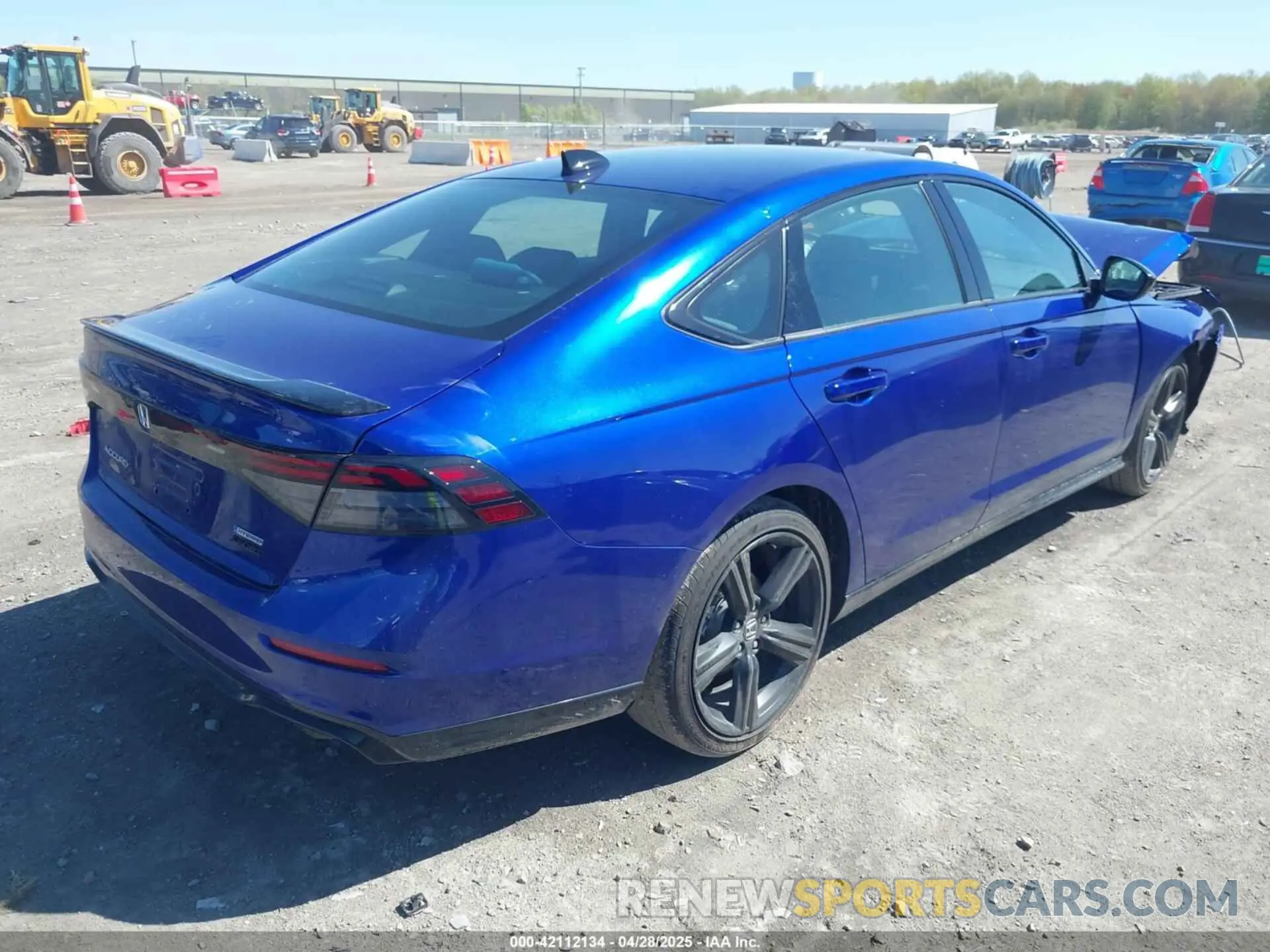 4 fotografías del automóvil dañado 1HGCY2F79SA023152 HONDA ACCORD 2025