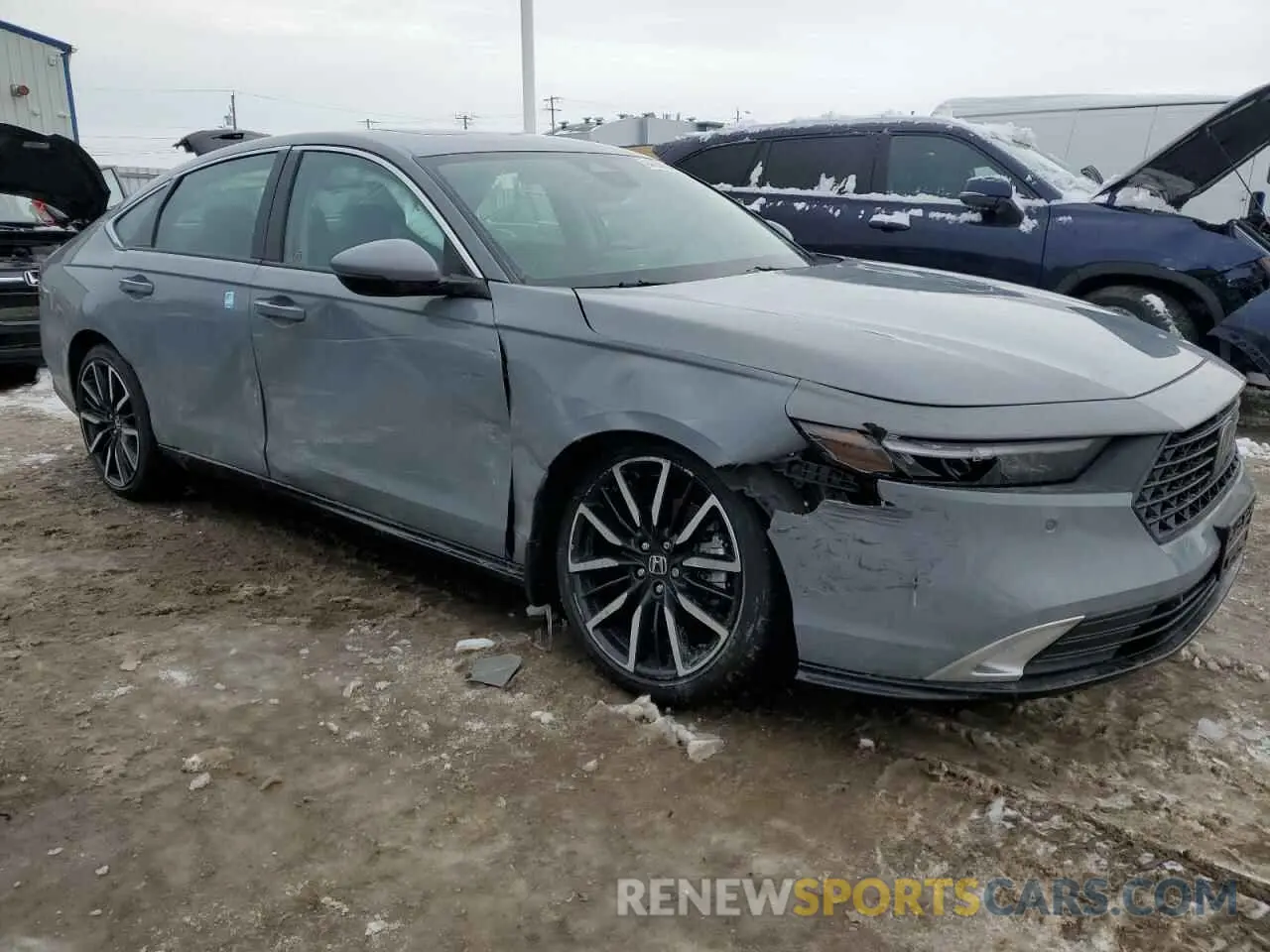 4 fotografías del automóvil dañado 1HGCY2F80SA800276 HONDA ACCORD 2025