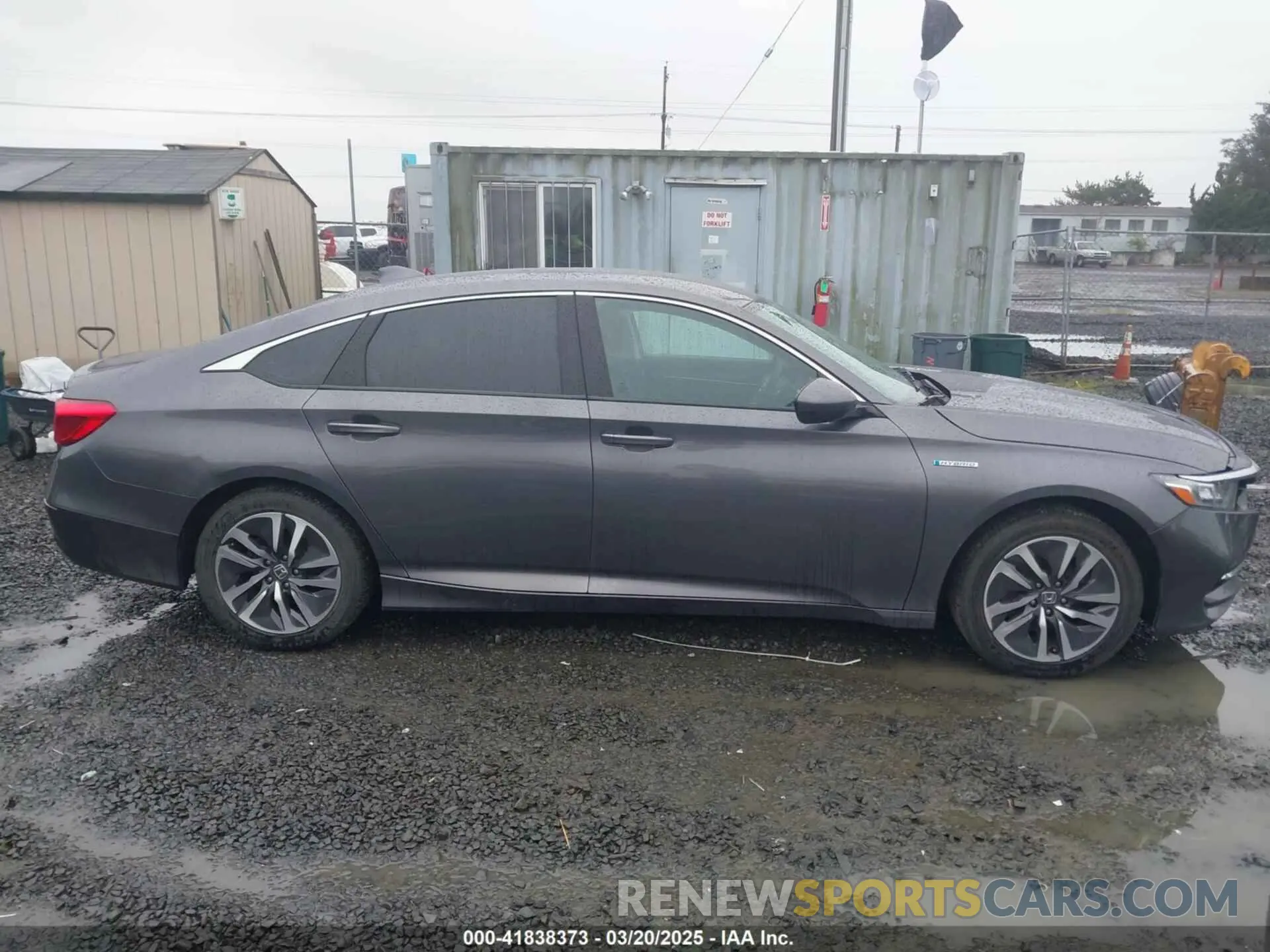 13 fotografías del automóvil dañado 1HGCV3F12KA006218 HONDA ACCORD HYBRID 2019
