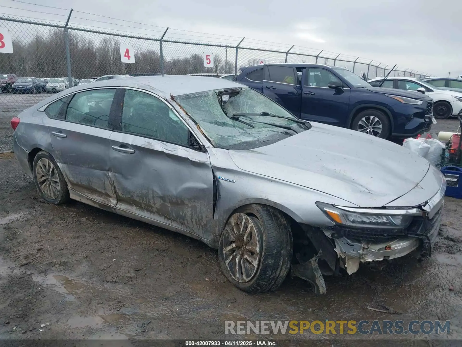 1 fotografías del automóvil dañado 1HGCV3F12KA009961 HONDA ACCORD HYBRID 2019