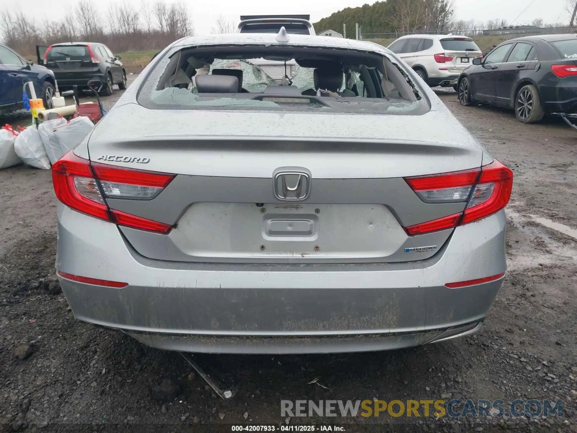16 fotografías del automóvil dañado 1HGCV3F12KA009961 HONDA ACCORD HYBRID 2019