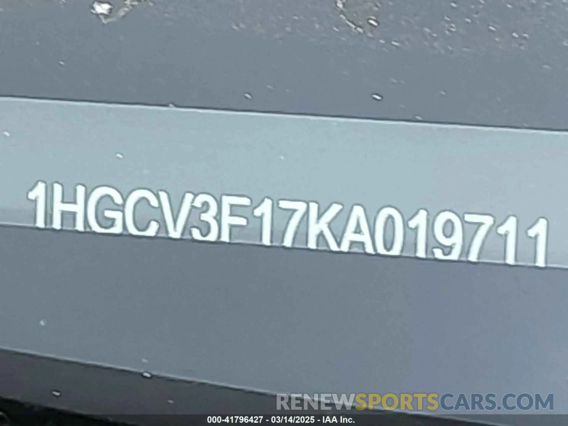 17 fotografías del automóvil dañado 1HGCV3F17KA019711 HONDA ACCORD HYBRID 2019