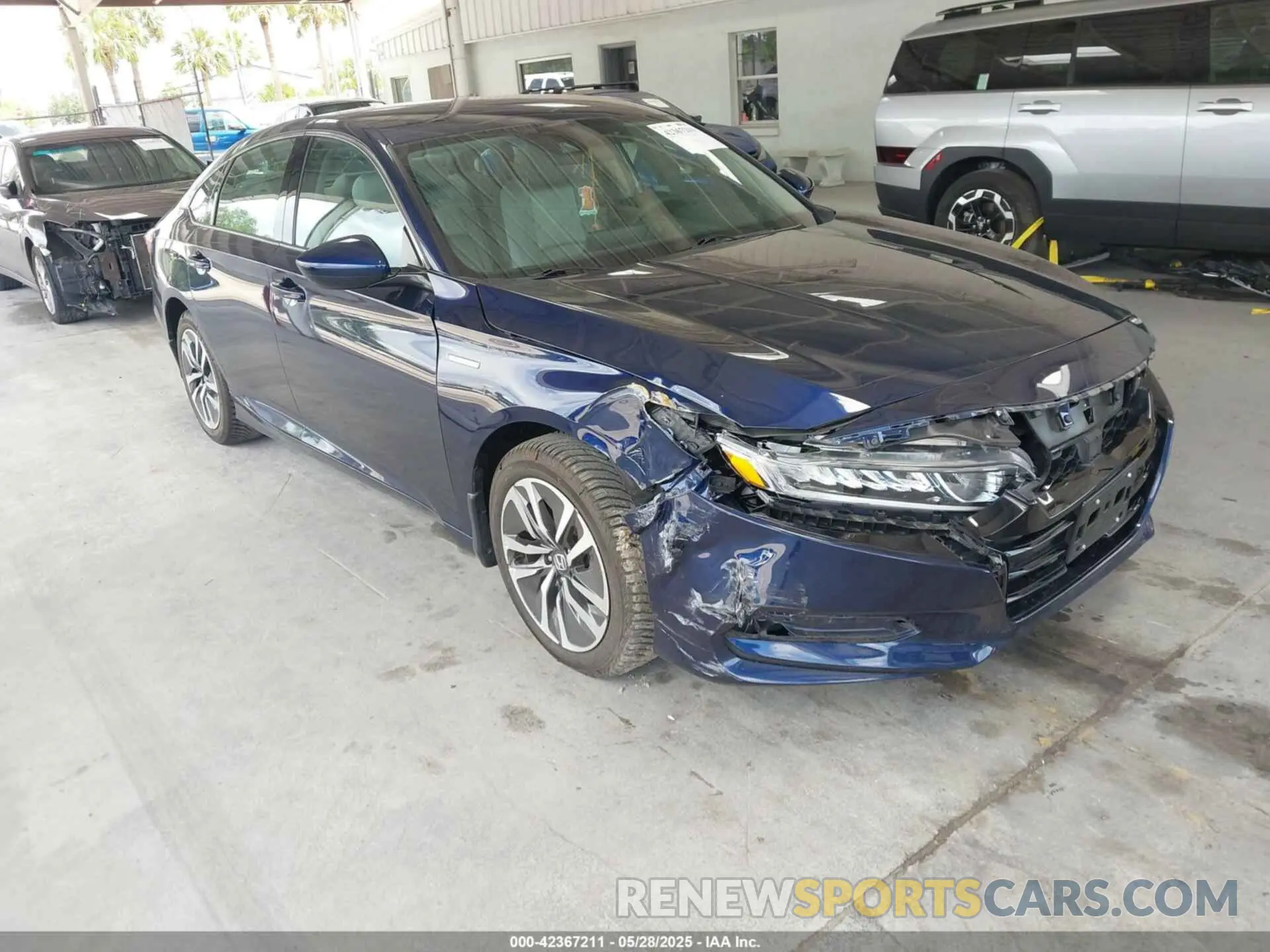 1 fotografías del automóvil dañado 1HGCV3F1XKA007293 HONDA ACCORD HYBRID 2019
