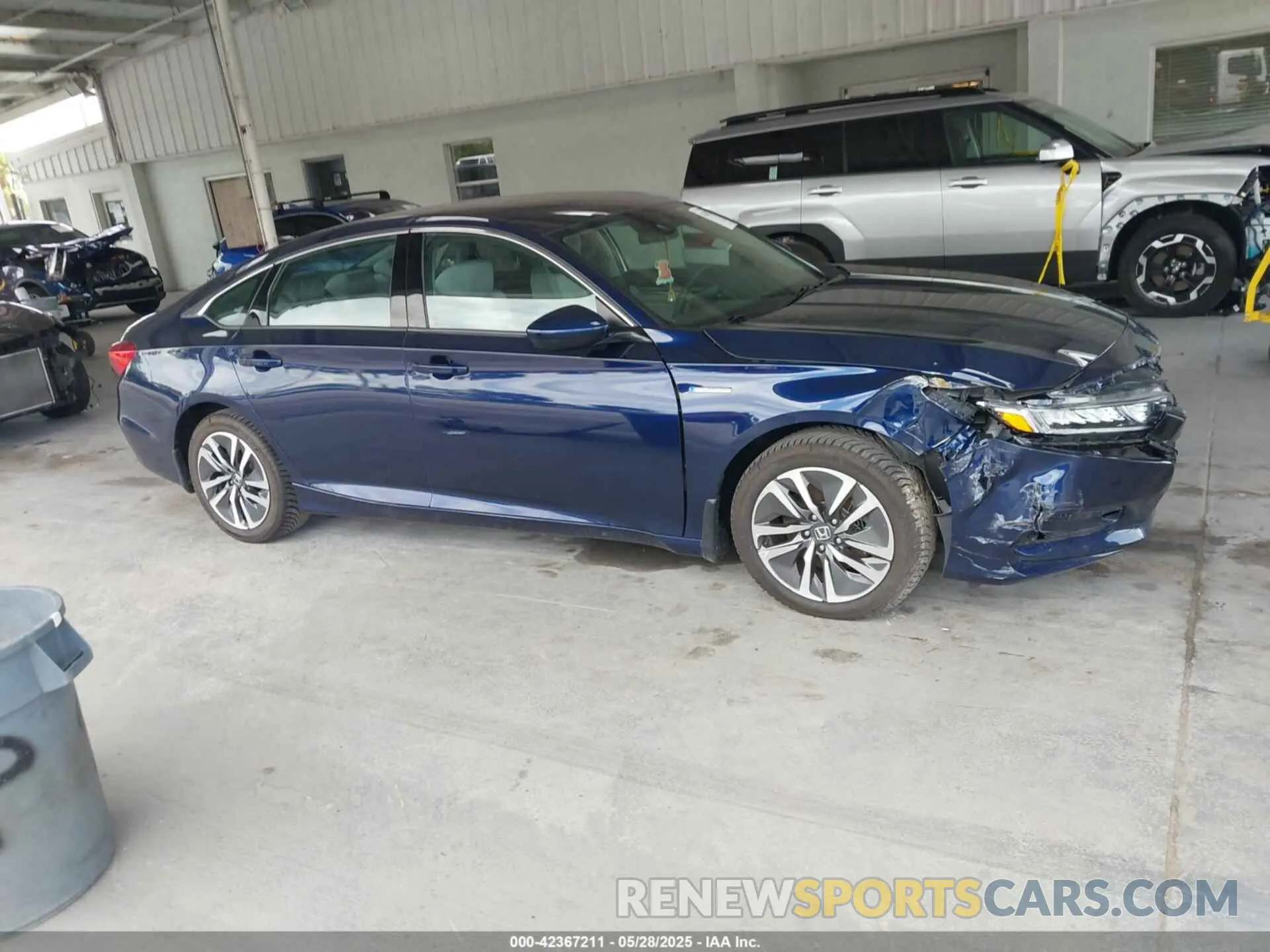 14 fotografías del automóvil dañado 1HGCV3F1XKA007293 HONDA ACCORD HYBRID 2019