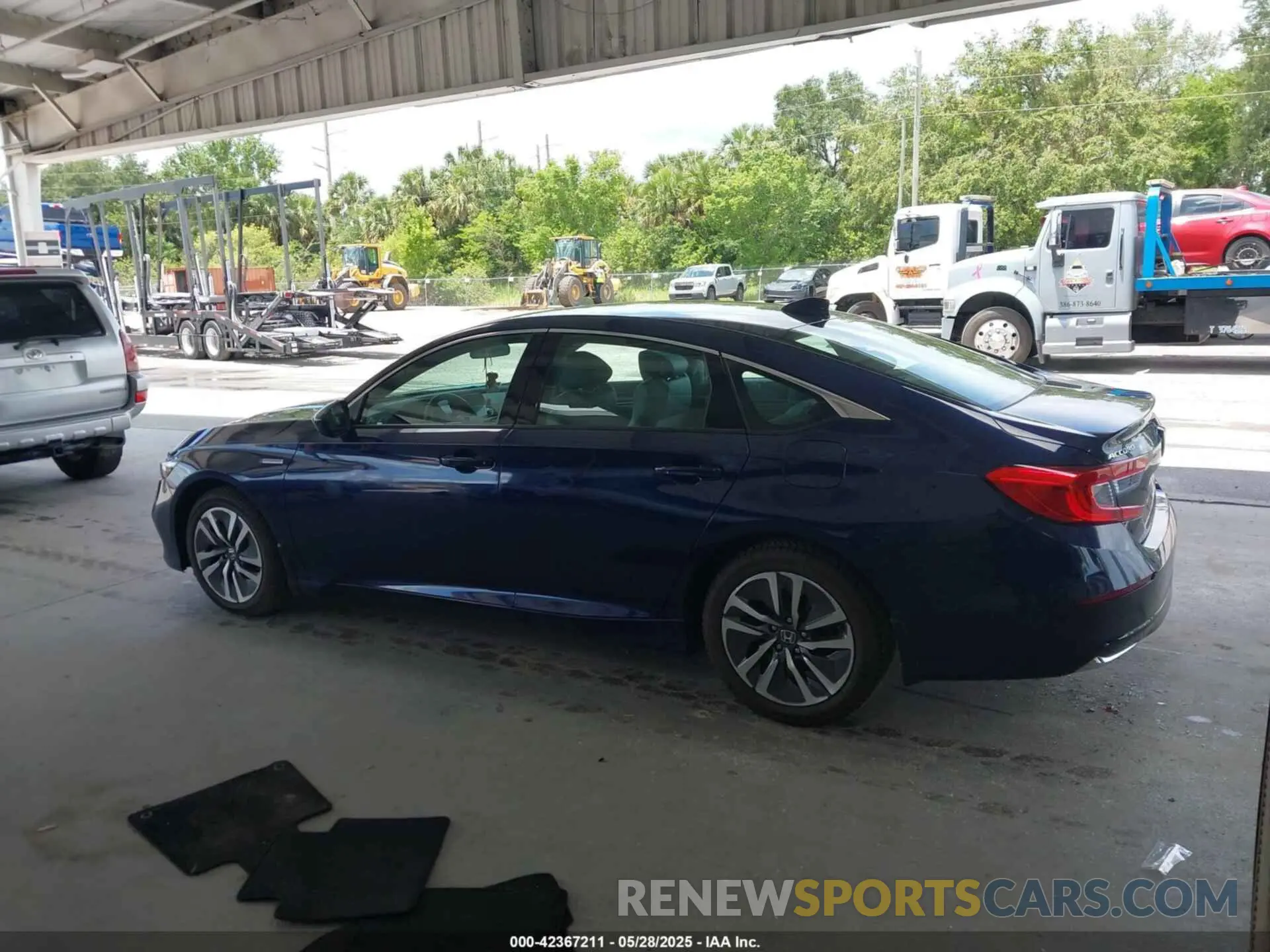 15 fotografías del automóvil dañado 1HGCV3F1XKA007293 HONDA ACCORD HYBRID 2019