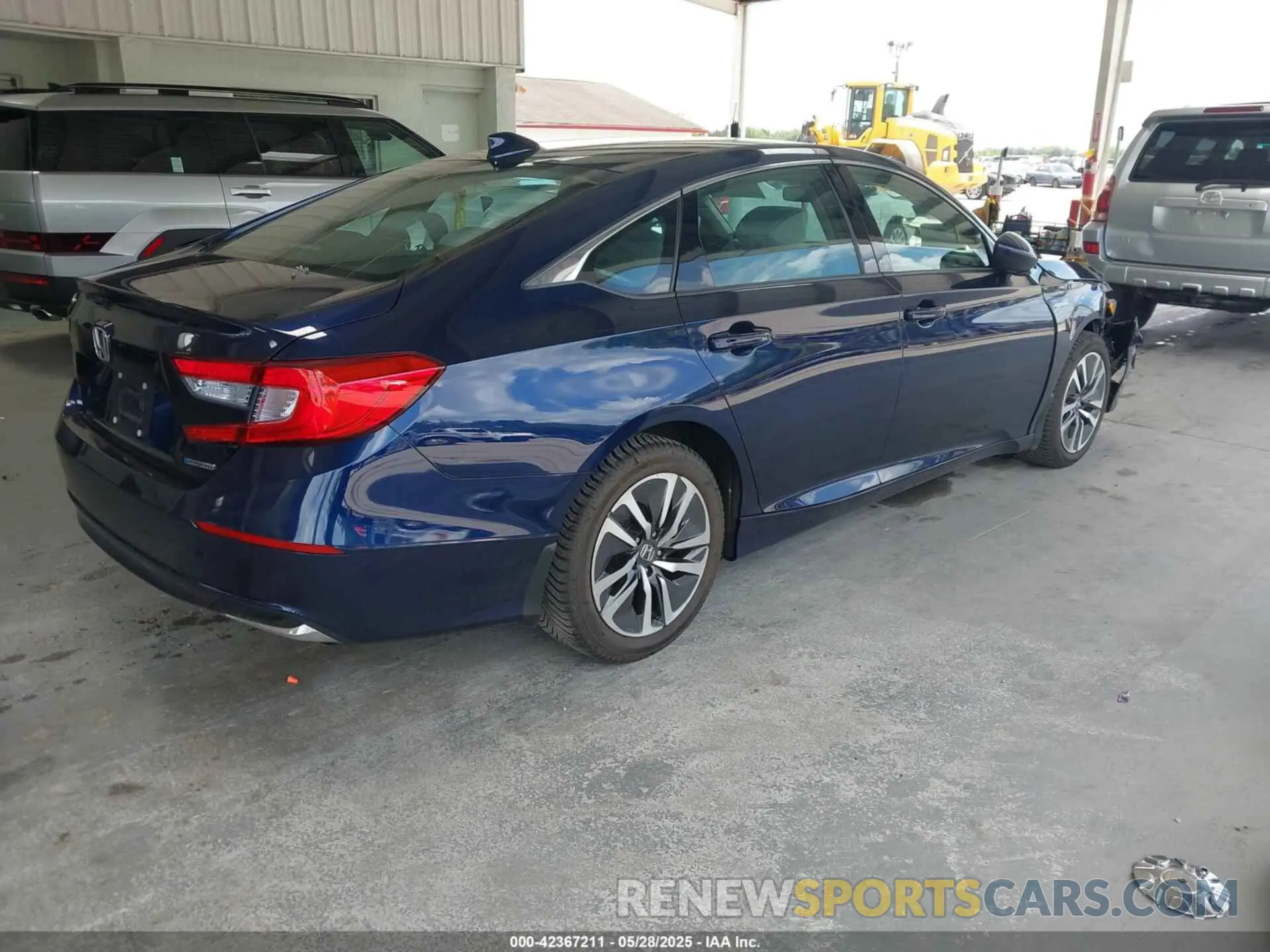 4 fotografías del automóvil dañado 1HGCV3F1XKA007293 HONDA ACCORD HYBRID 2019