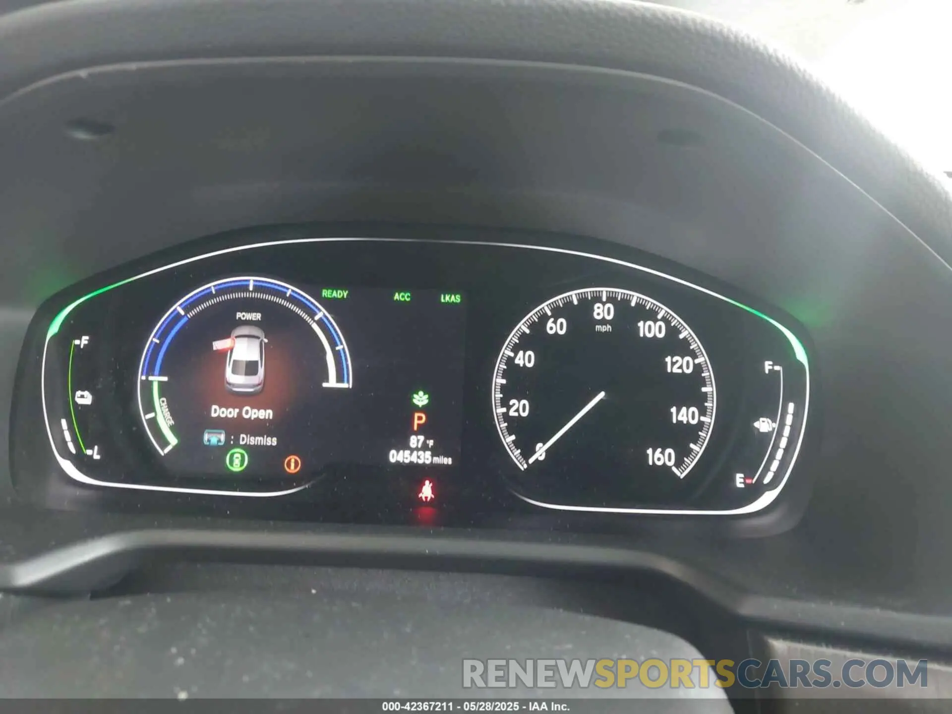 7 fotografías del automóvil dañado 1HGCV3F1XKA007293 HONDA ACCORD HYBRID 2019