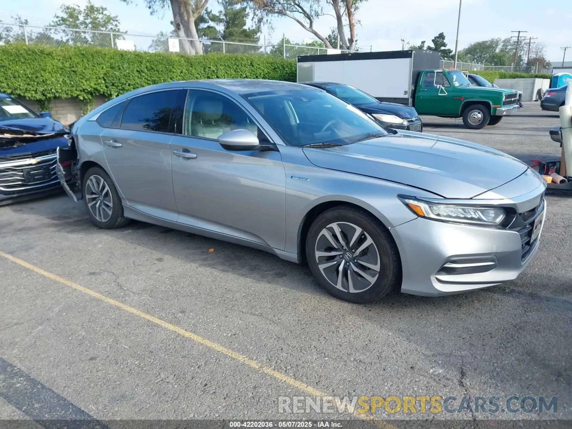 1 fotografías del automóvil dañado 1HGCV3F1XKA015328 HONDA ACCORD HYBRID 2019