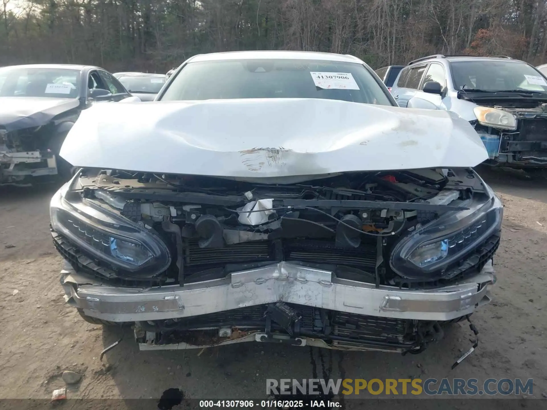 15 fotografías del automóvil dañado 1HGCV3F47KA016012 HONDA ACCORD HYBRID 2019