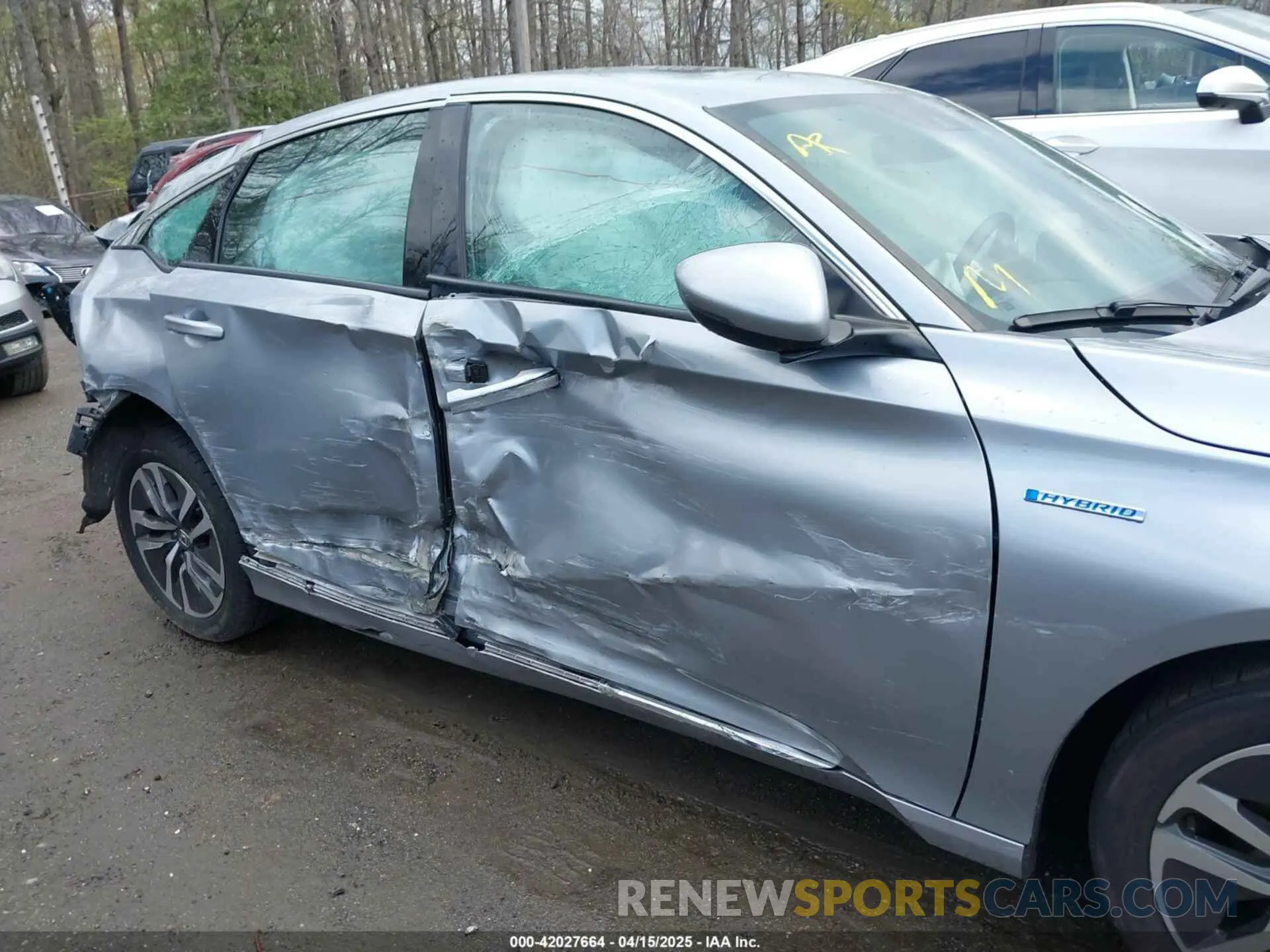 13 fotografías del automóvil dañado 1HGCV3F54KA008359 HONDA ACCORD HYBRID 2019