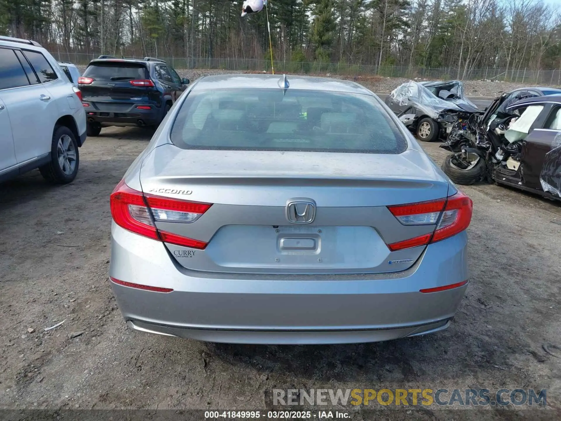 16 fotografías del automóvil dañado 1HGCV3F56KA001218 HONDA ACCORD HYBRID 2019