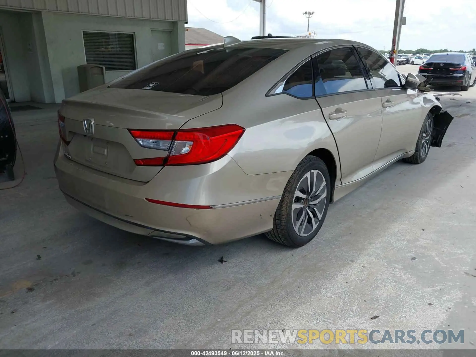 4 fotografías del automóvil dañado 1HGCV3F59KA015906 HONDA ACCORD HYBRID 2019
