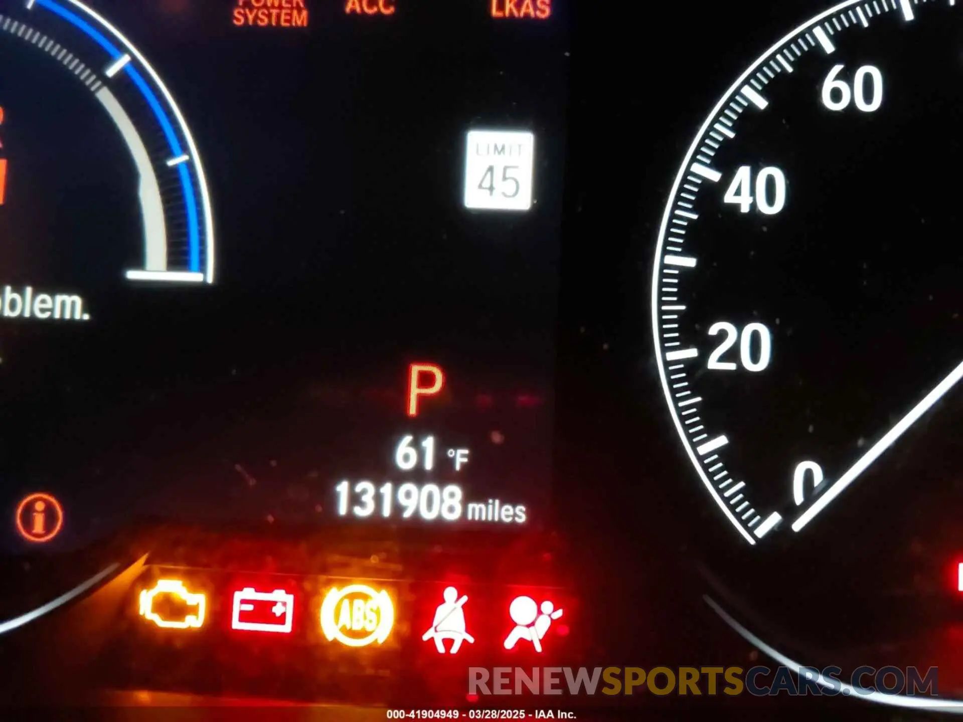 7 fotografías del automóvil dañado 1HGCV3F92KA005107 HONDA ACCORD HYBRID 2019