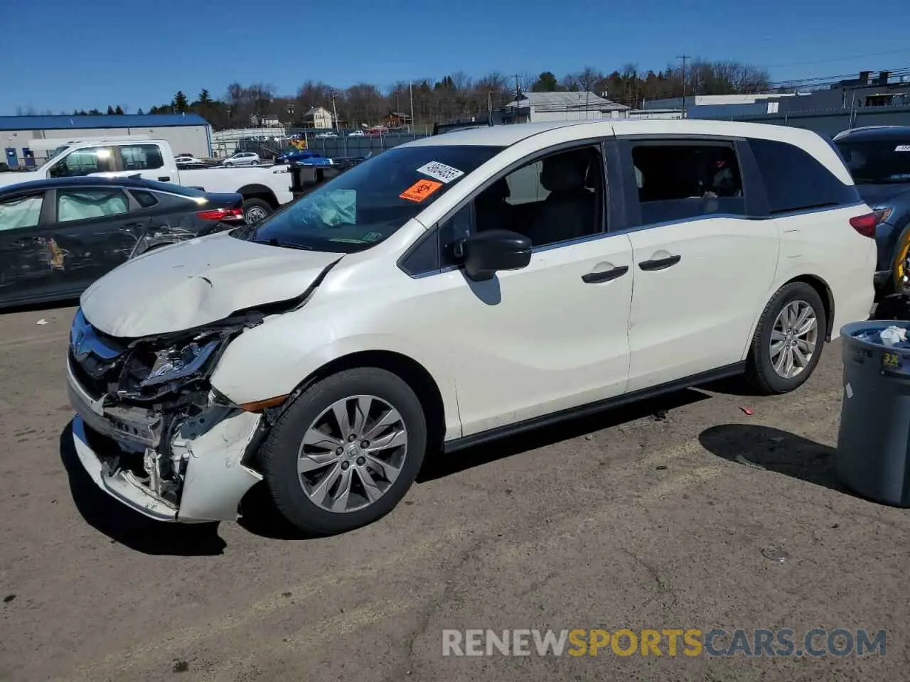 1 fotografías del automóvil dañado 5FNRL6H22KB016888 HONDA All Models 2019
