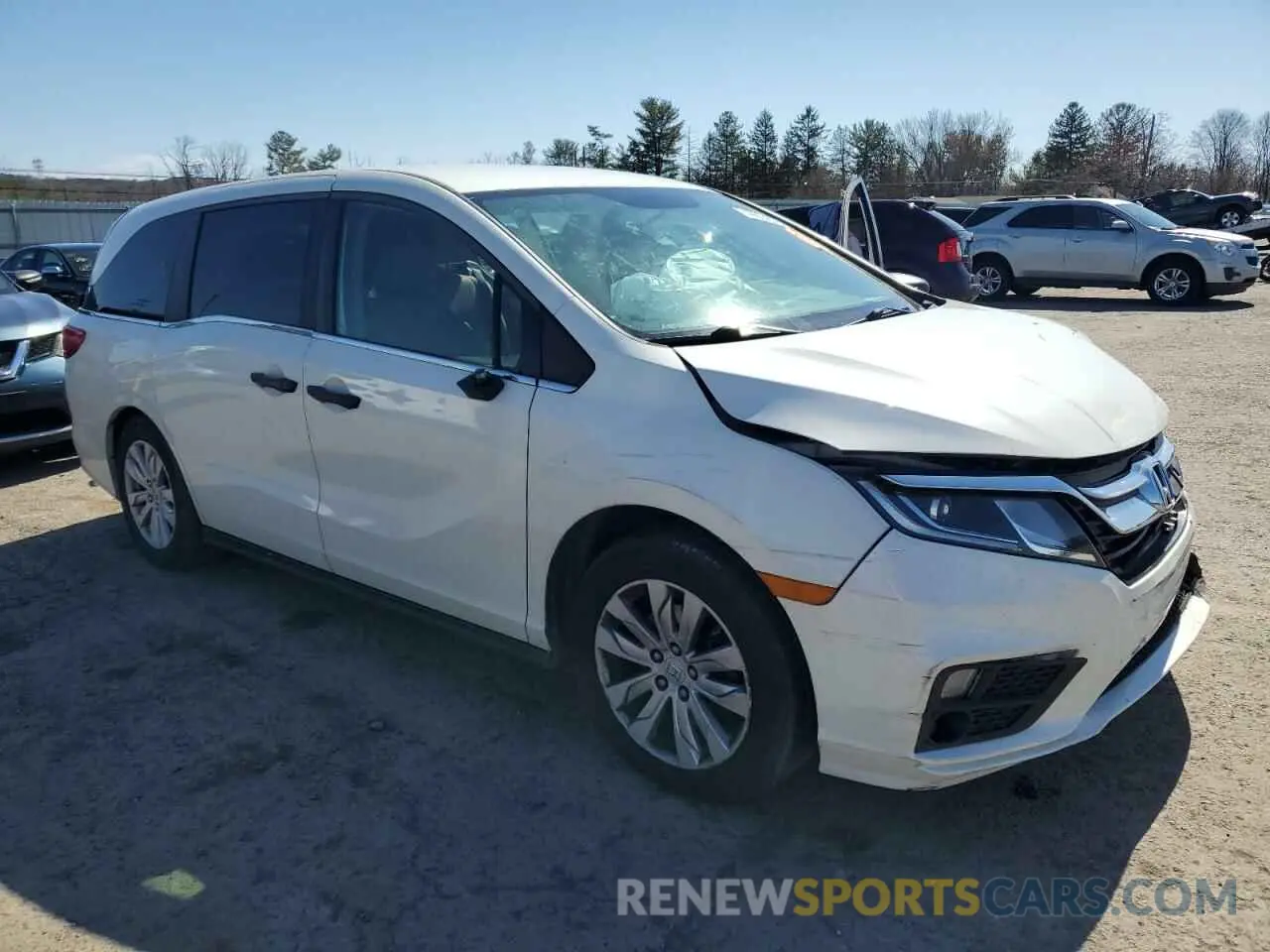 4 fotografías del automóvil dañado 5FNRL6H22KB016888 HONDA All Models 2019