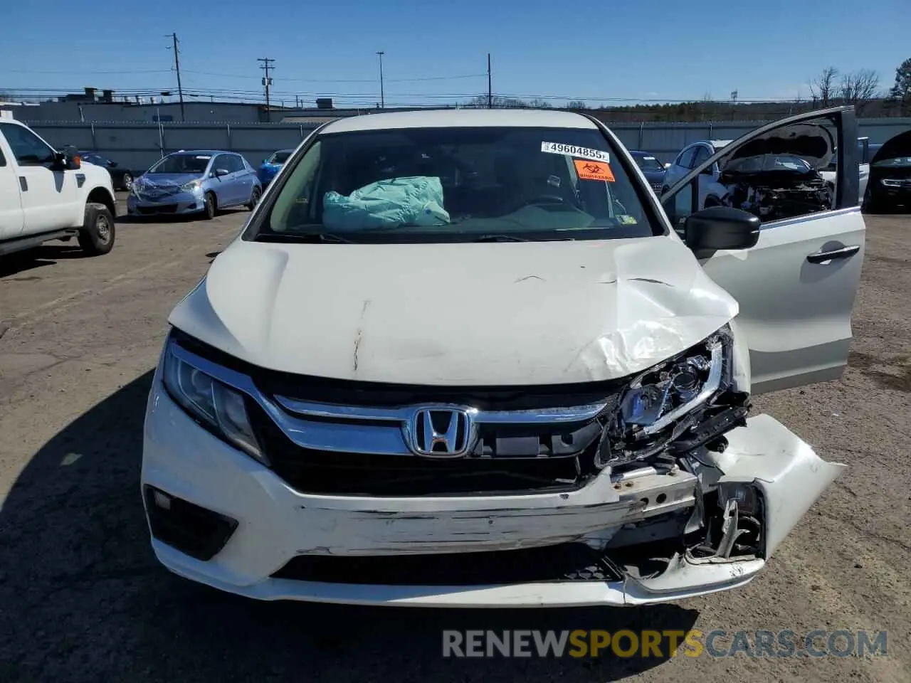 5 fotografías del automóvil dañado 5FNRL6H22KB016888 HONDA All Models 2019
