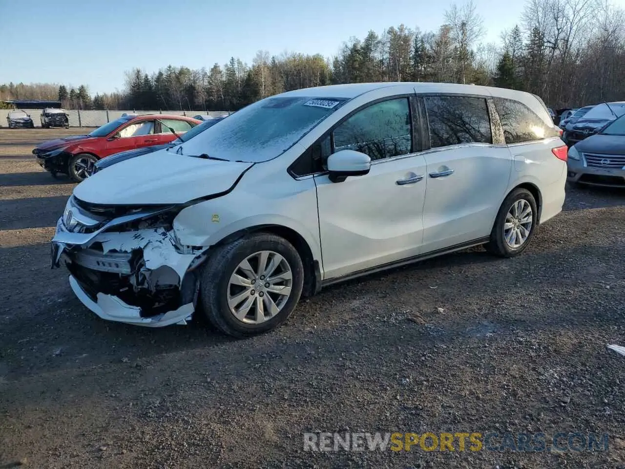 1 fotografías del automóvil dañado 5FNRL6H25KB500389 HONDA All Models 2019