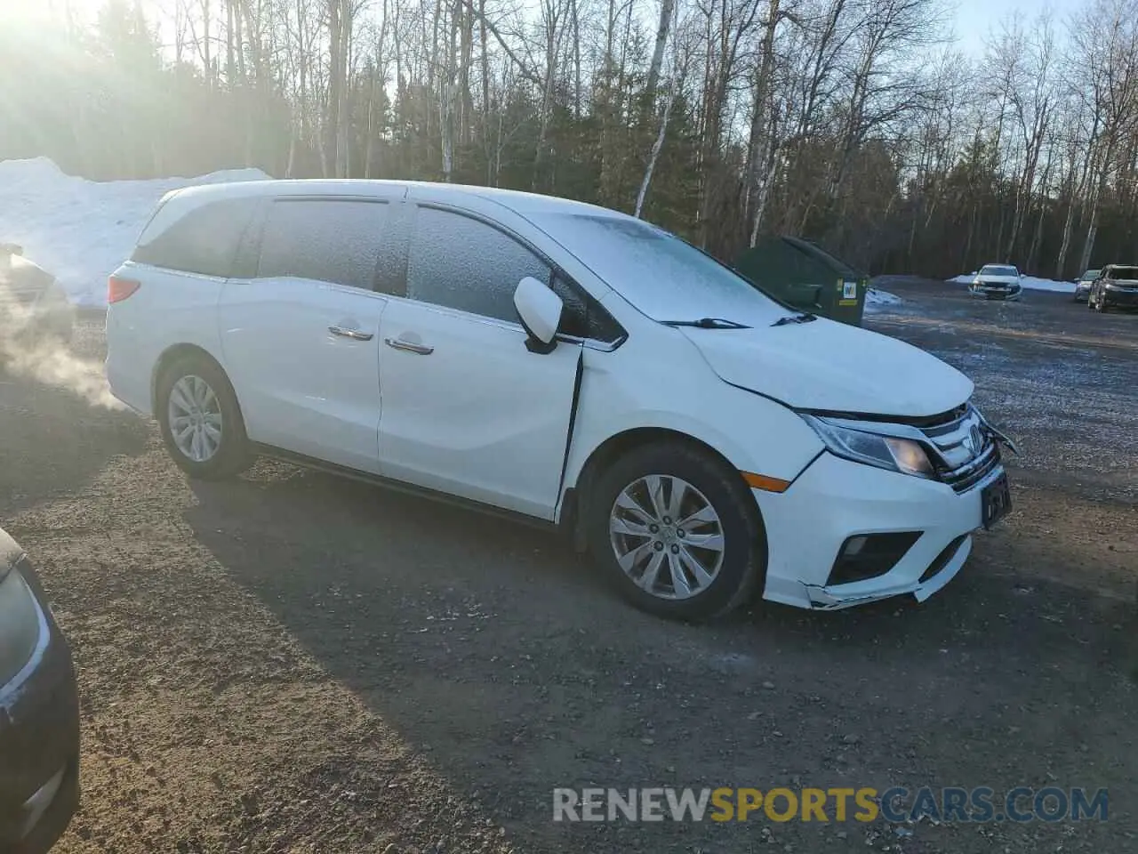 4 fotografías del automóvil dañado 5FNRL6H25KB500389 HONDA All Models 2019