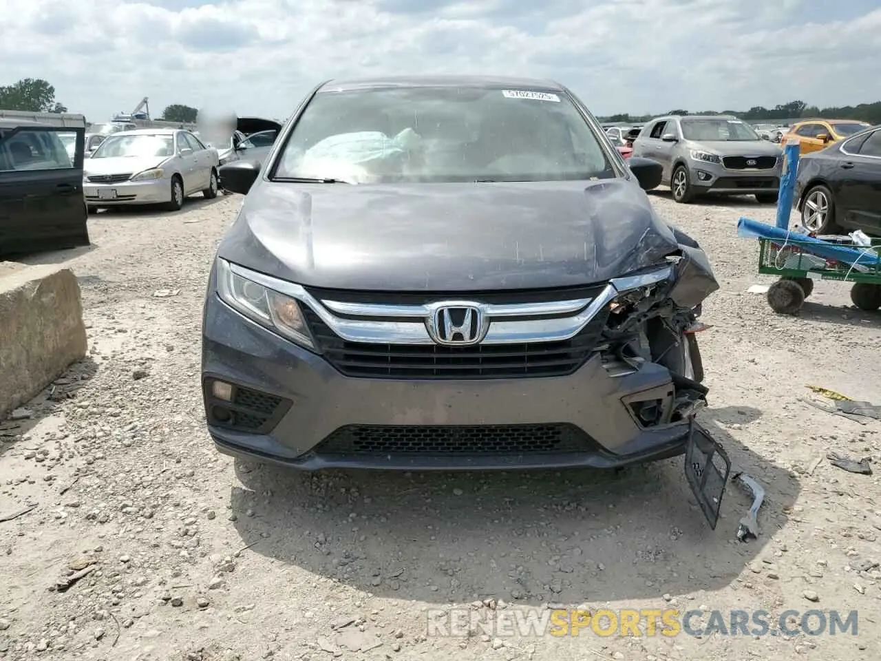 5 fotografías del automóvil dañado 5FNRL6H29KB013437 HONDA All Models 2019