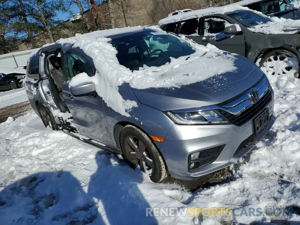 4 fotografías del automóvil dañado 5FNRL6H57KB114194 HONDA All Models 2019