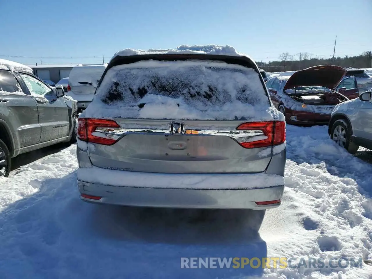 6 fotografías del automóvil dañado 5FNRL6H57KB114194 HONDA All Models 2019