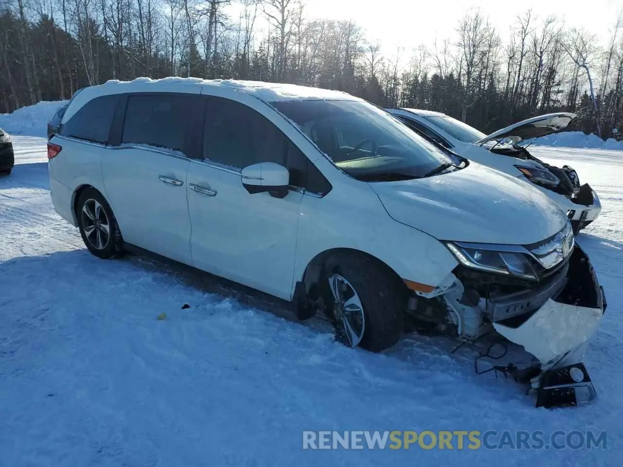 4 fotografías del automóvil dañado 5FNRL6H61KB506256 HONDA All Models 2019