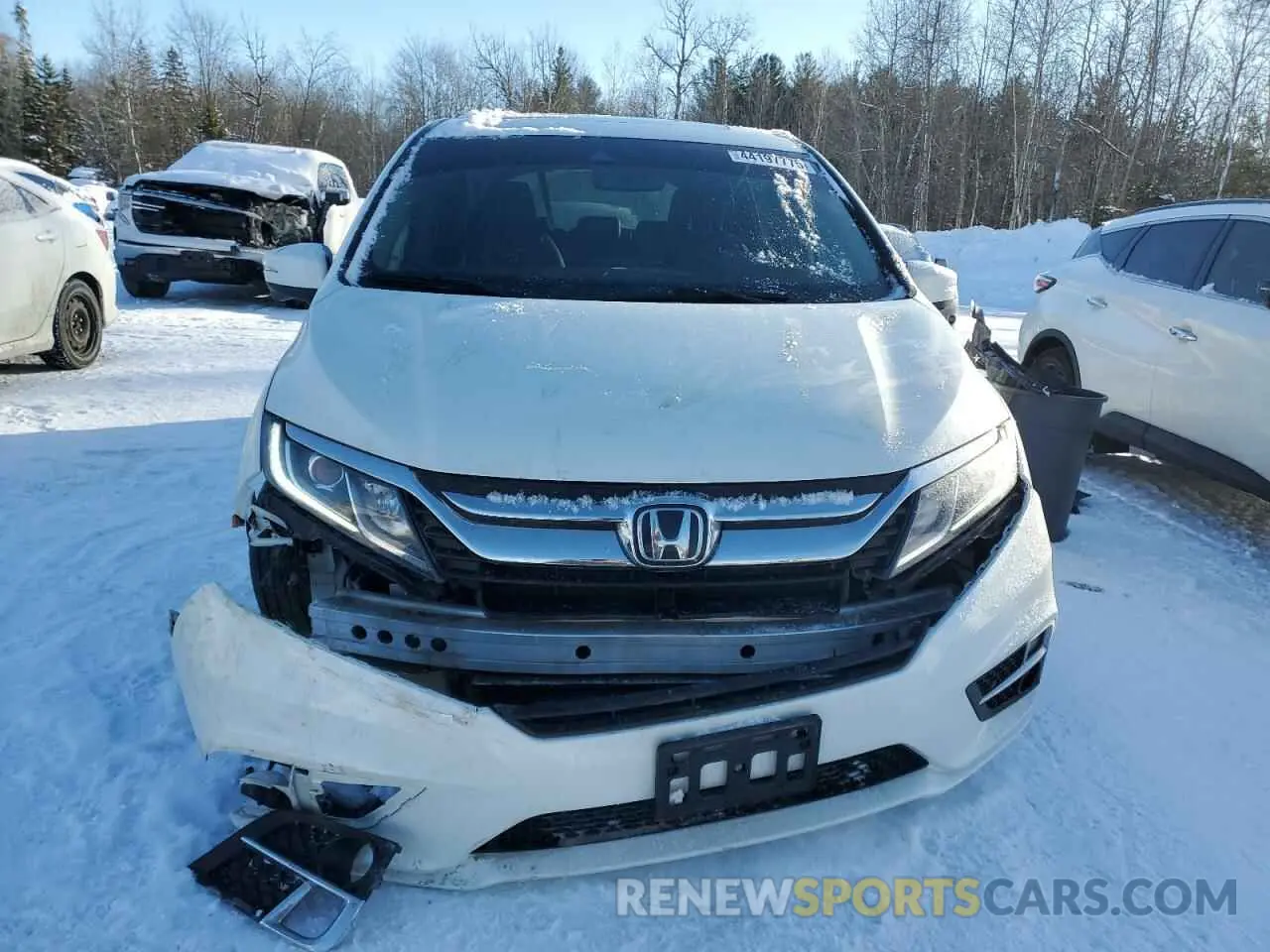 5 fotografías del automóvil dañado 5FNRL6H61KB506256 HONDA All Models 2019