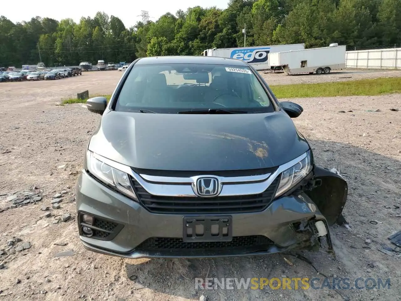 5 fotografías del automóvil dañado 5FNRL6H71KB032236 HONDA All Models 2019